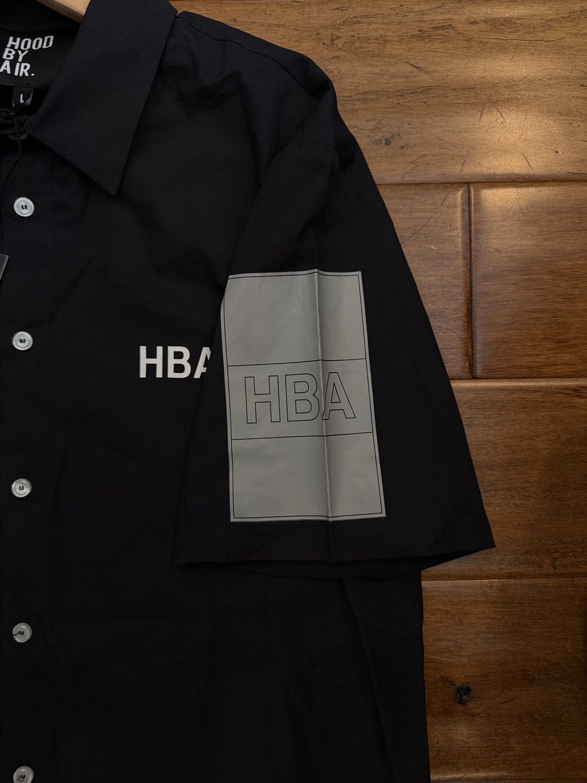 Hood By Air HBA Hood By Air Pope Line Jock Button Up Size US L / EU 52-54 / 3 - 4 Thumbnail