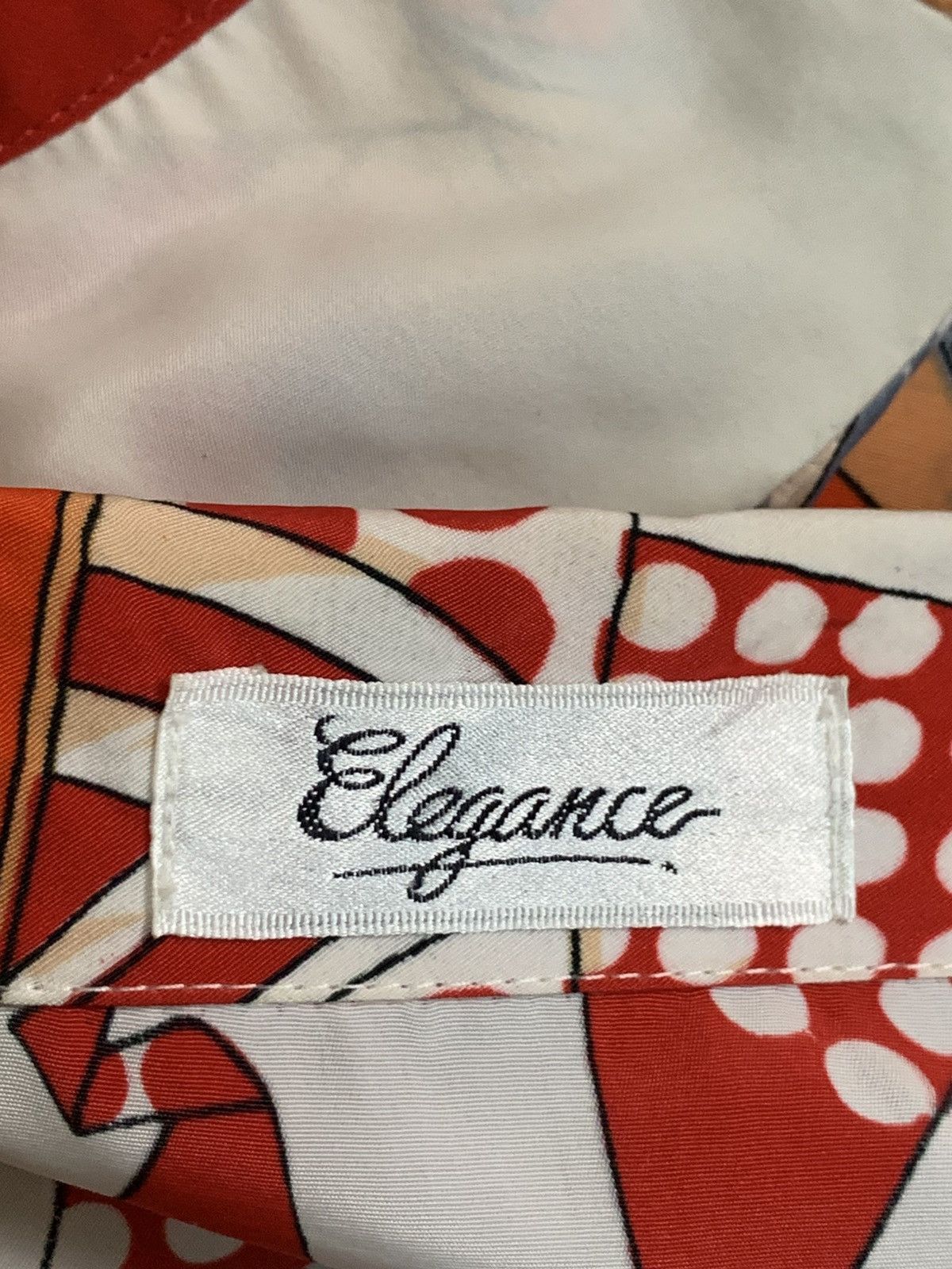 Hardcore Elegance Rare Design Vintage Elegance Short Sleeve Blouse Size M / US 6-8 / IT 42-44 - 4 Thumbnail
