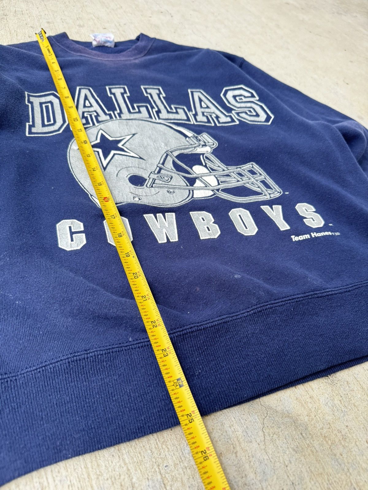 NFL × Vintage Vintage 90s Dallas cowboys sweatshirt Size US XL / EU 56 / 4 - 3 Thumbnail