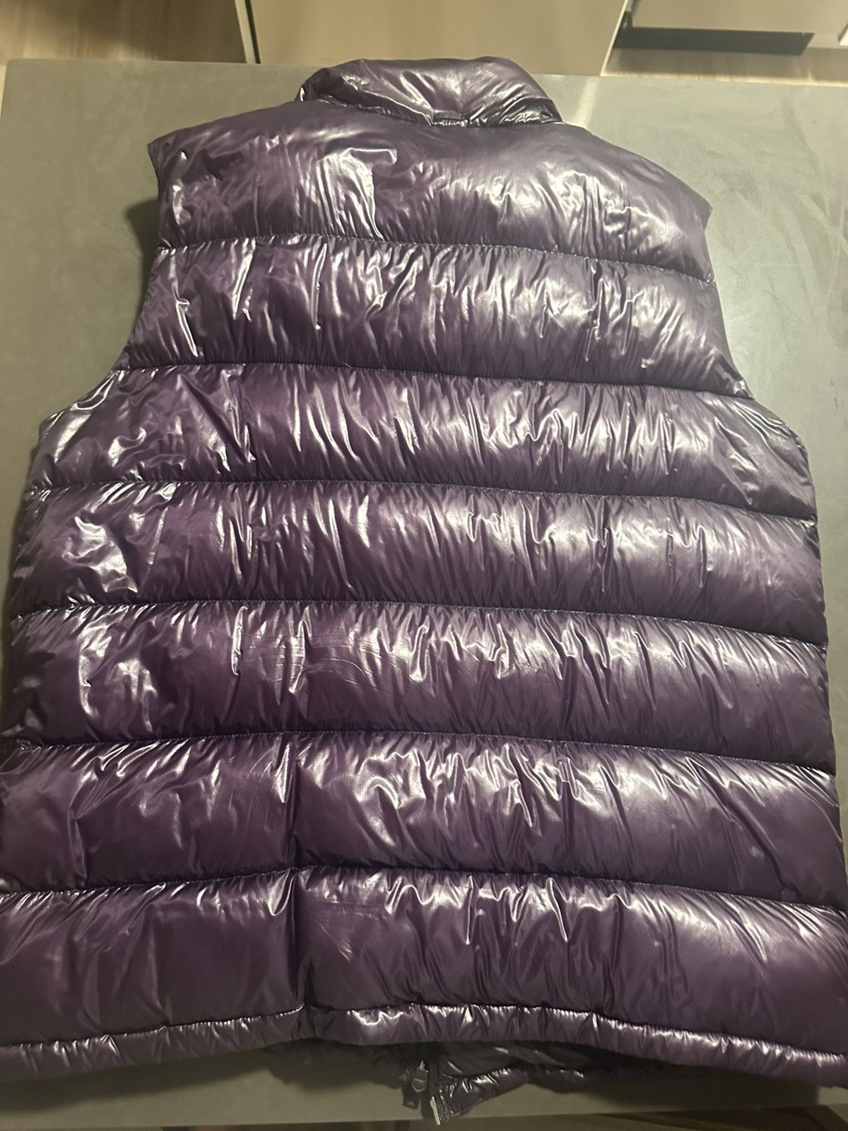 Herno Purple Down Vest Size US XL / EU 56 / 4 - 2 Thumbnail