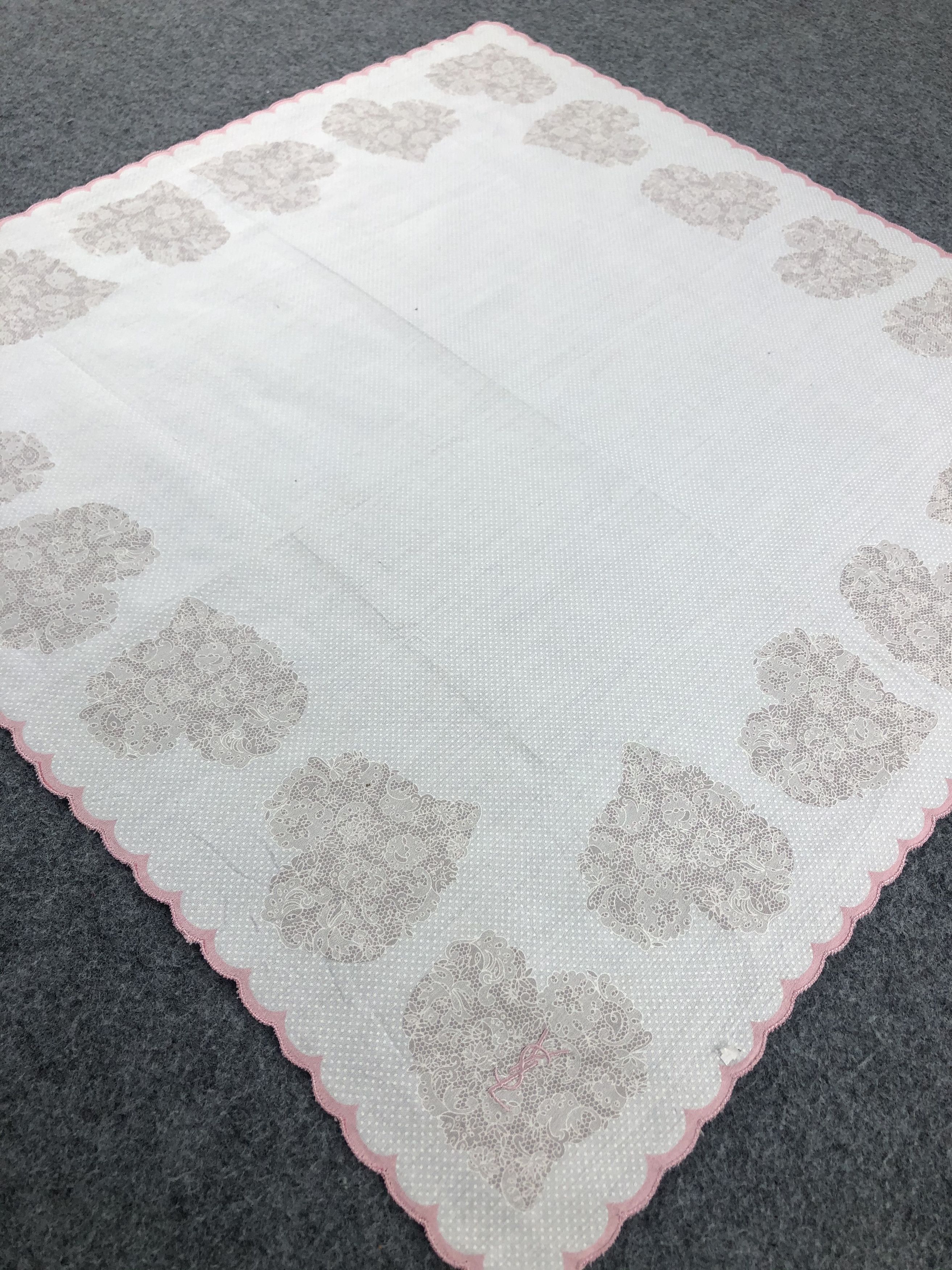 Yves Saint Laurent Yves Saint Laurent Handkerchief / Bandana / Neckerchief Size ONE SIZE - 4 Thumbnail