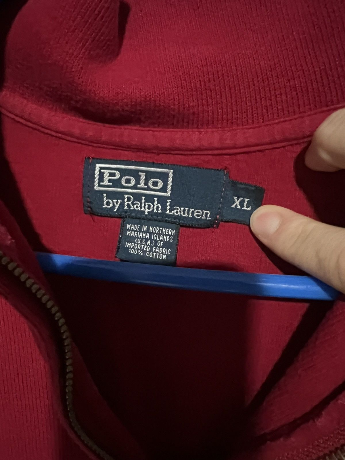 Polo Ralph Lauren Vintage Polo Ralph Lauren Sweater Mens XL Pony Logo 1/4 Zip Size US XL / EU 56 / 4 - 4 Thumbnail