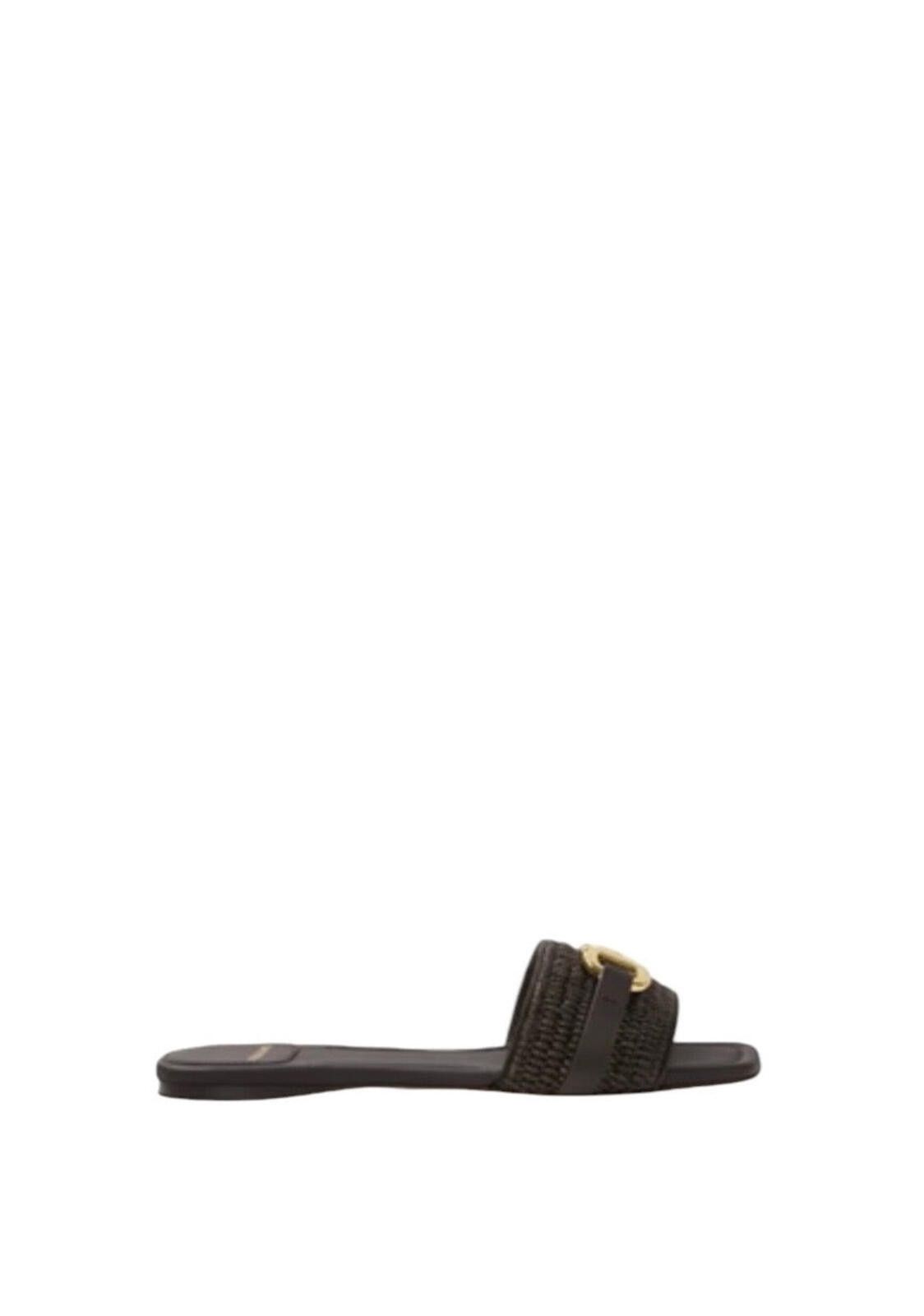 Salvatore Ferragamo Ferragamo Gancini Ornament Slide Size ONE SIZE - 1 Thumbnail