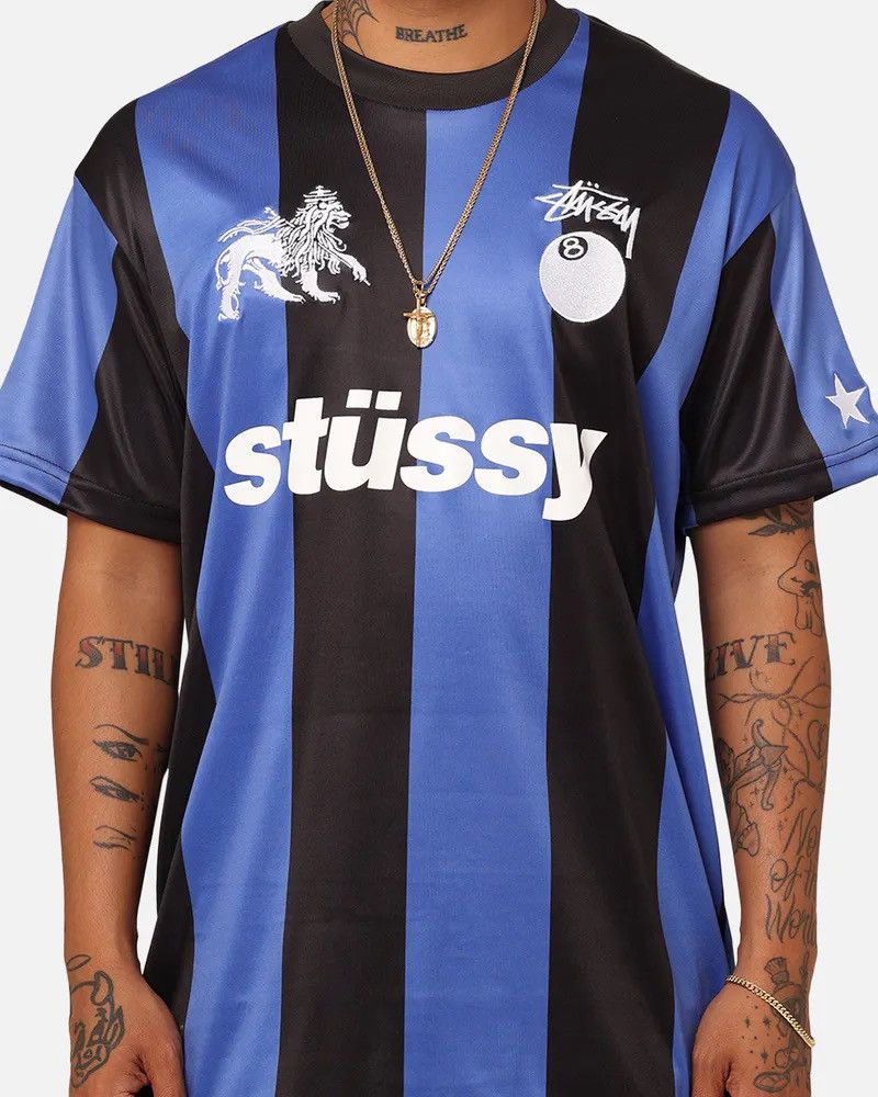 STÜSSY INTERNATIONAL TEAM JERSEY stussy Buy Stussy StüSsy International Team Jersey 'Blue' - 1140370