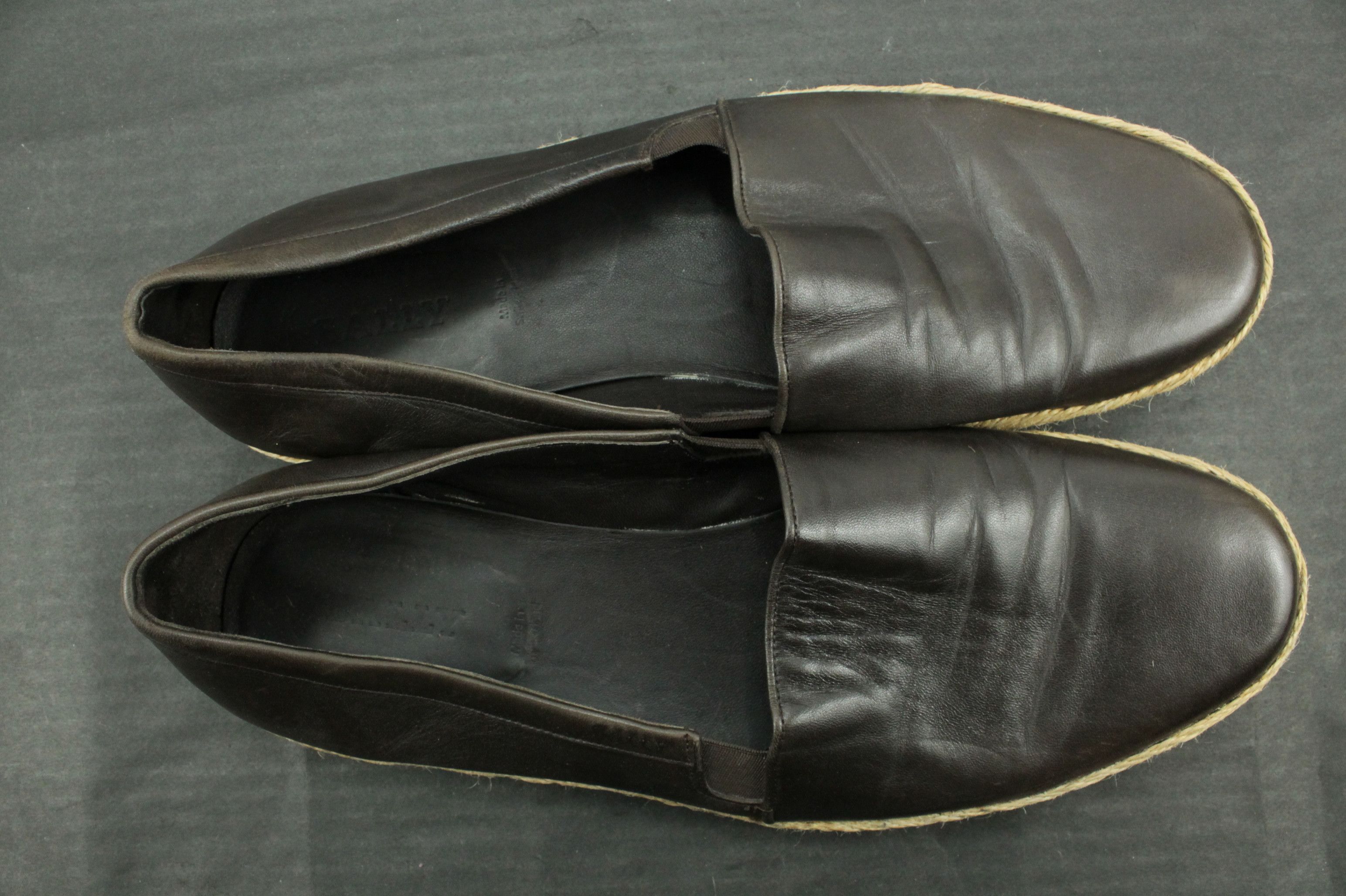 Bally Bally Brown Leather Slip On Espadrilles Shoes Men's 46 Size US 13 / EU 46 - 5 Thumbnail