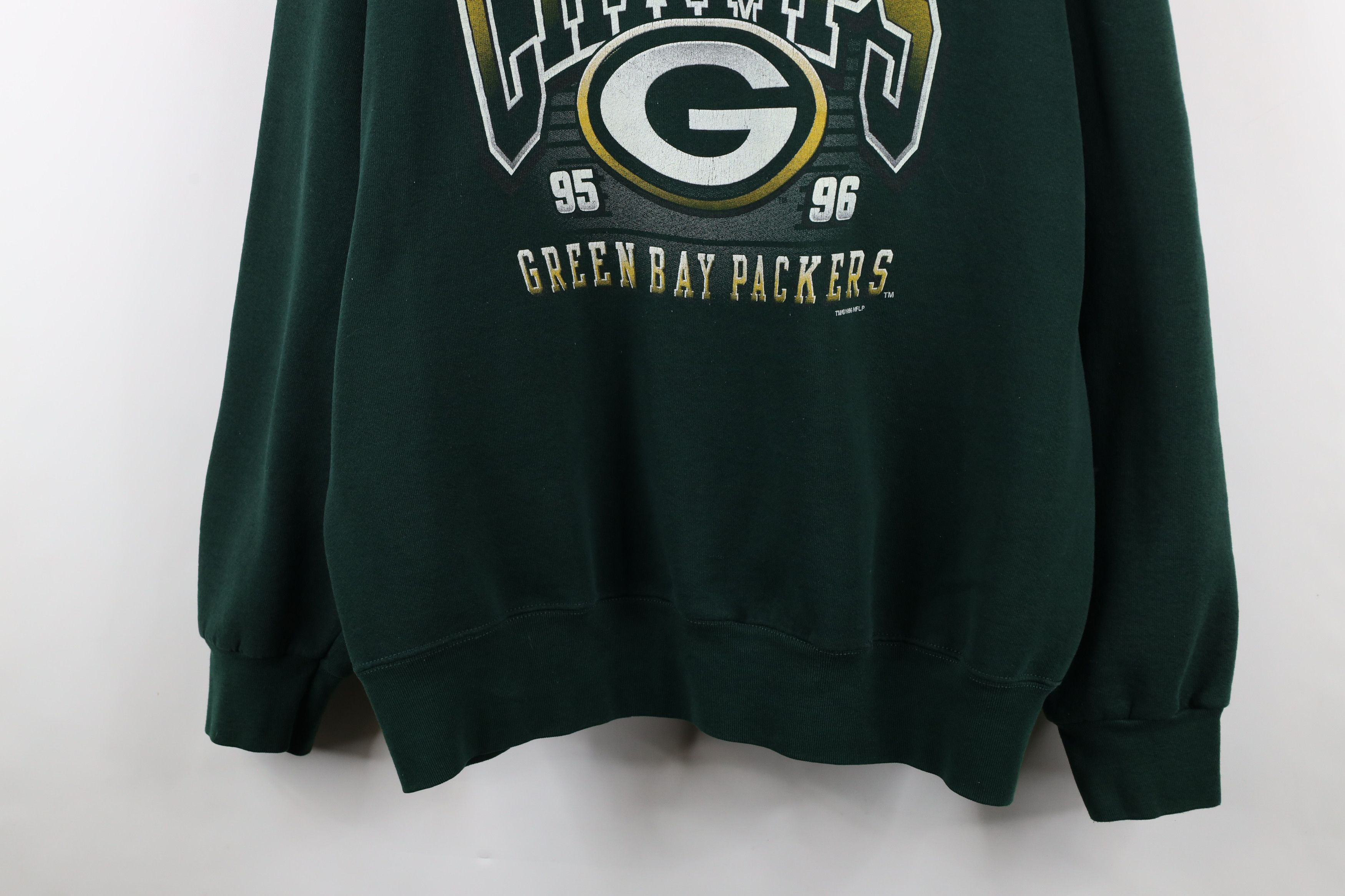 Vintage Vintage 90s Champs Green Bay Packers Football Sweatshirt USA Size US XXL / EU 58 / 5 - 3 Thumbnail