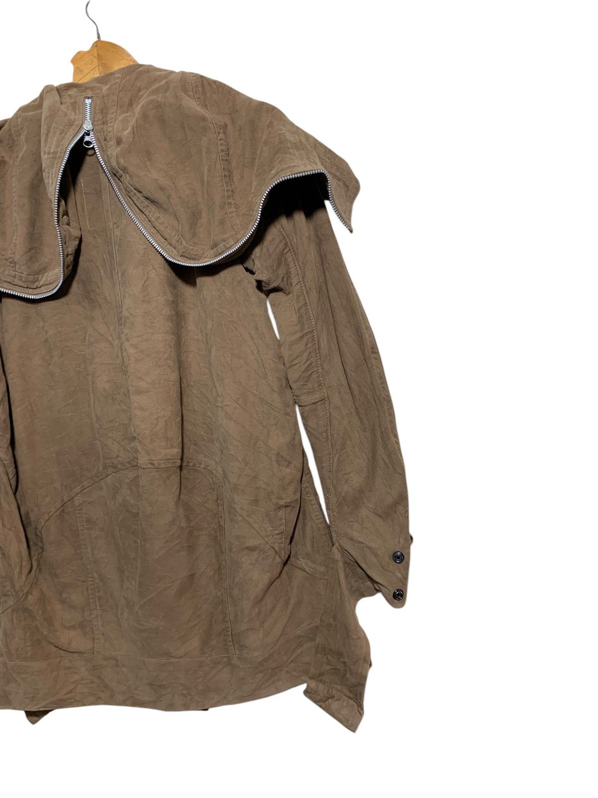 CABANE de ZUCCa 🔥ZUCCA SQUID MOLESKIN HOODIE JACKETS Size US S / EU 44-46 / 1 - 8 Thumbnail