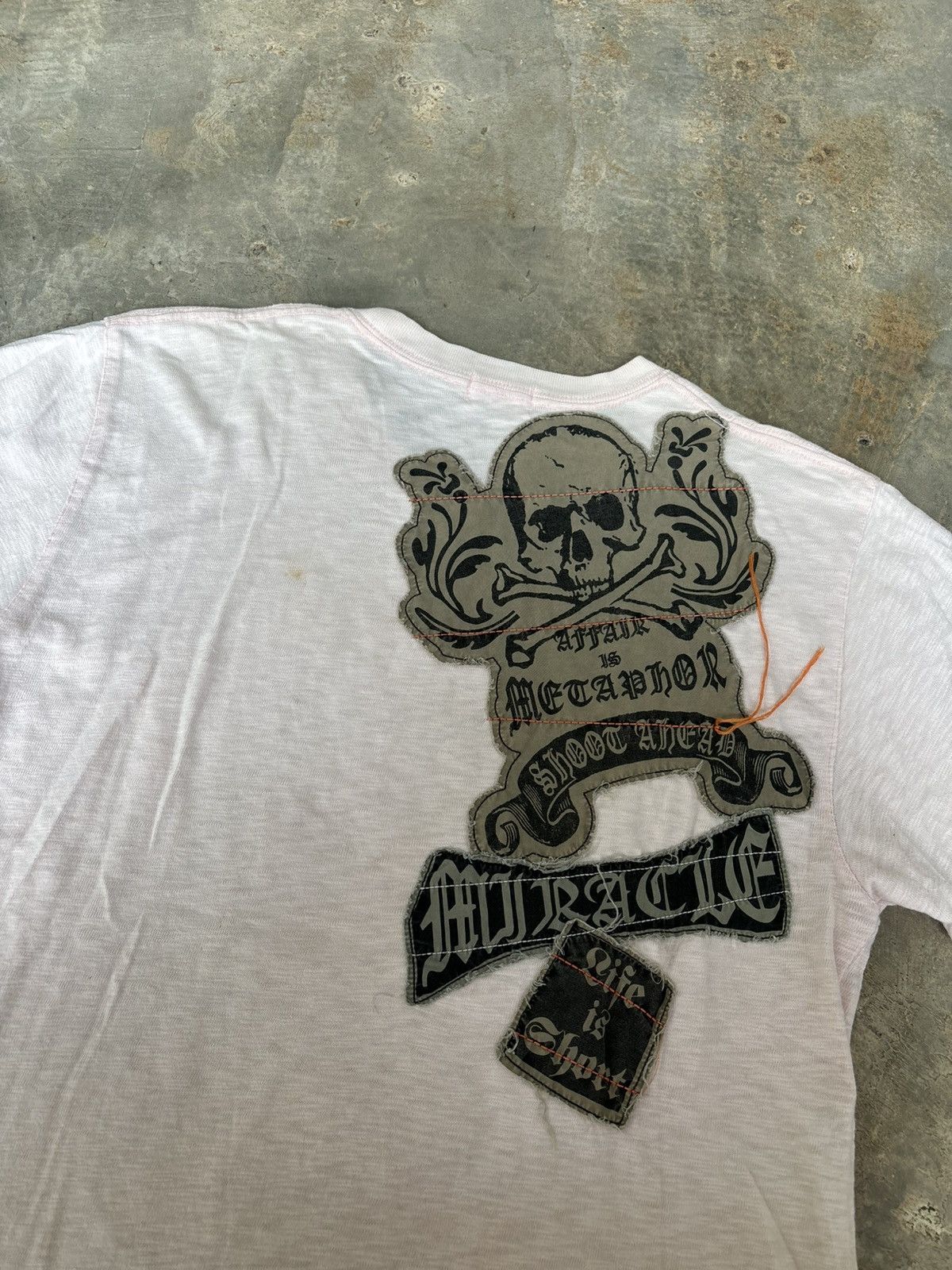 Hysteric Glamour Y2k Thomas Hady Skull Ifsixwasnine Punk Style Tshirt Size US M / EU 48-50 / 2 - 4 Thumbnail