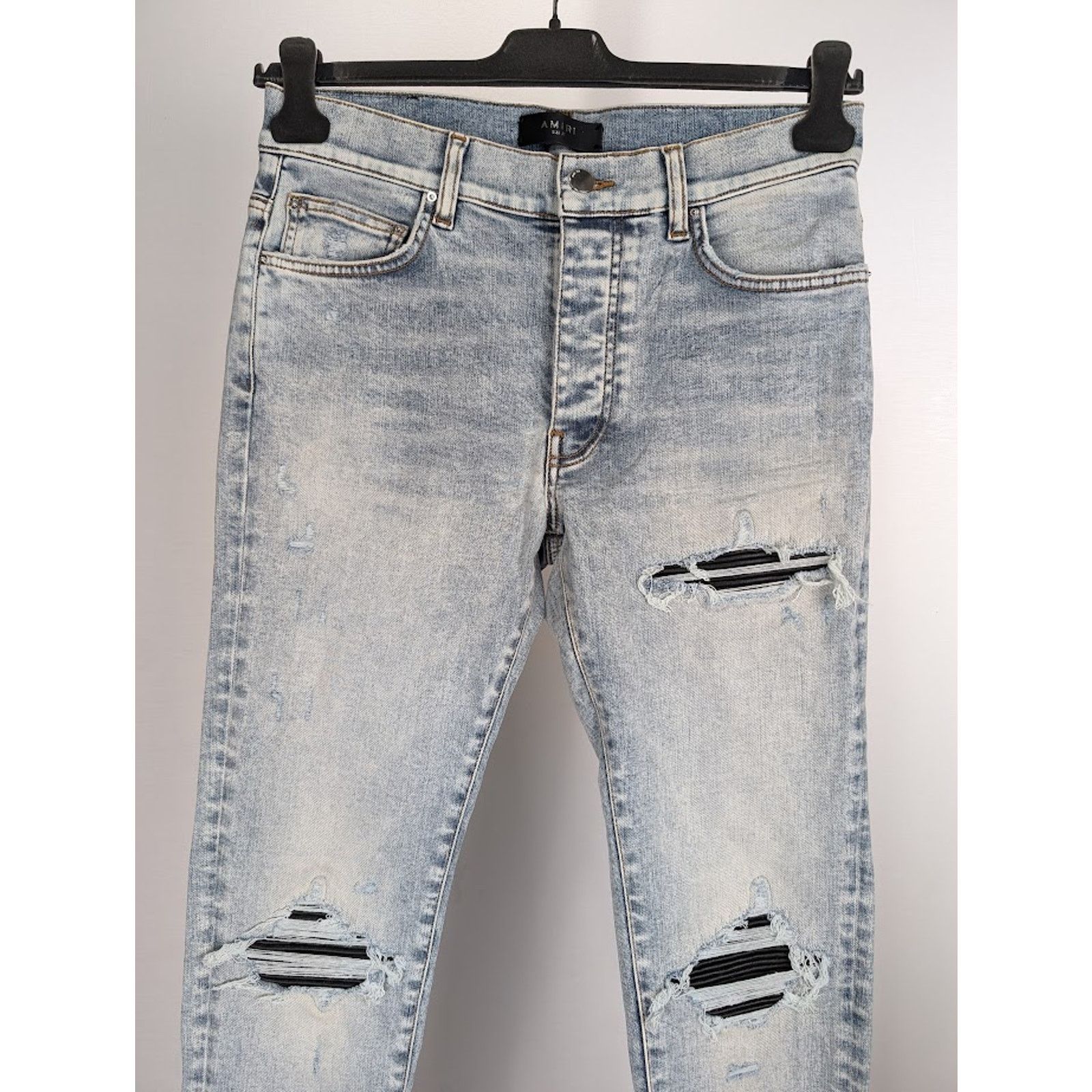 Amiri o1rshd1 MX1 Jeans in Stone Indigo Size US 33 - 3 Thumbnail