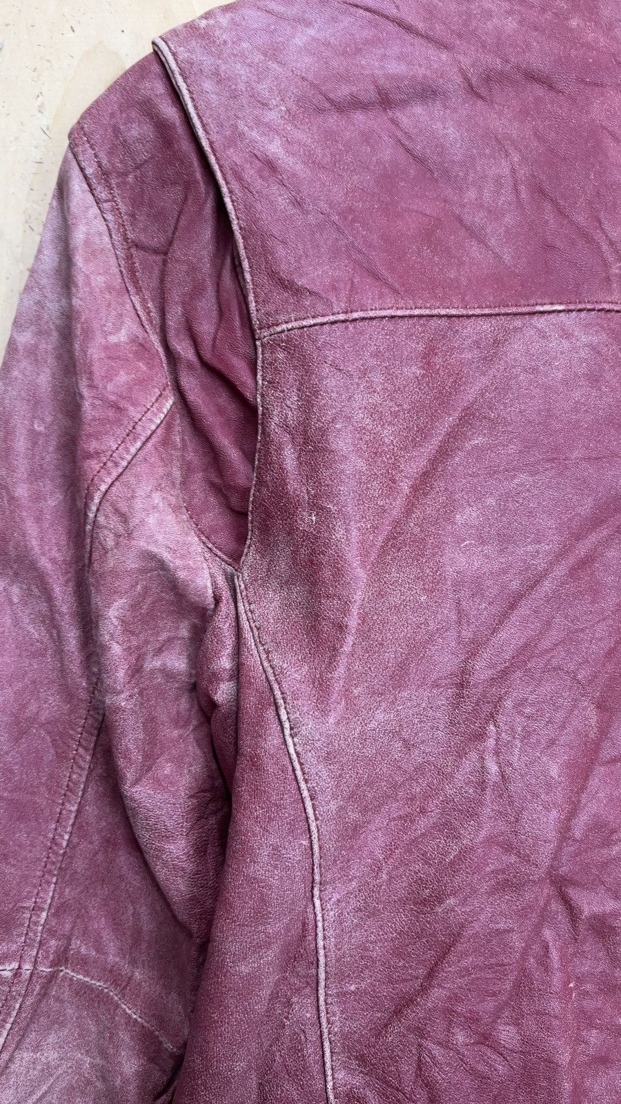 Vintage 🔥🔥🔥NEEDGONE🔥🔥🔥Vintage Barassi Leather Jacket Size US S / EU 44-46 / 1 - 18 Thumbnail