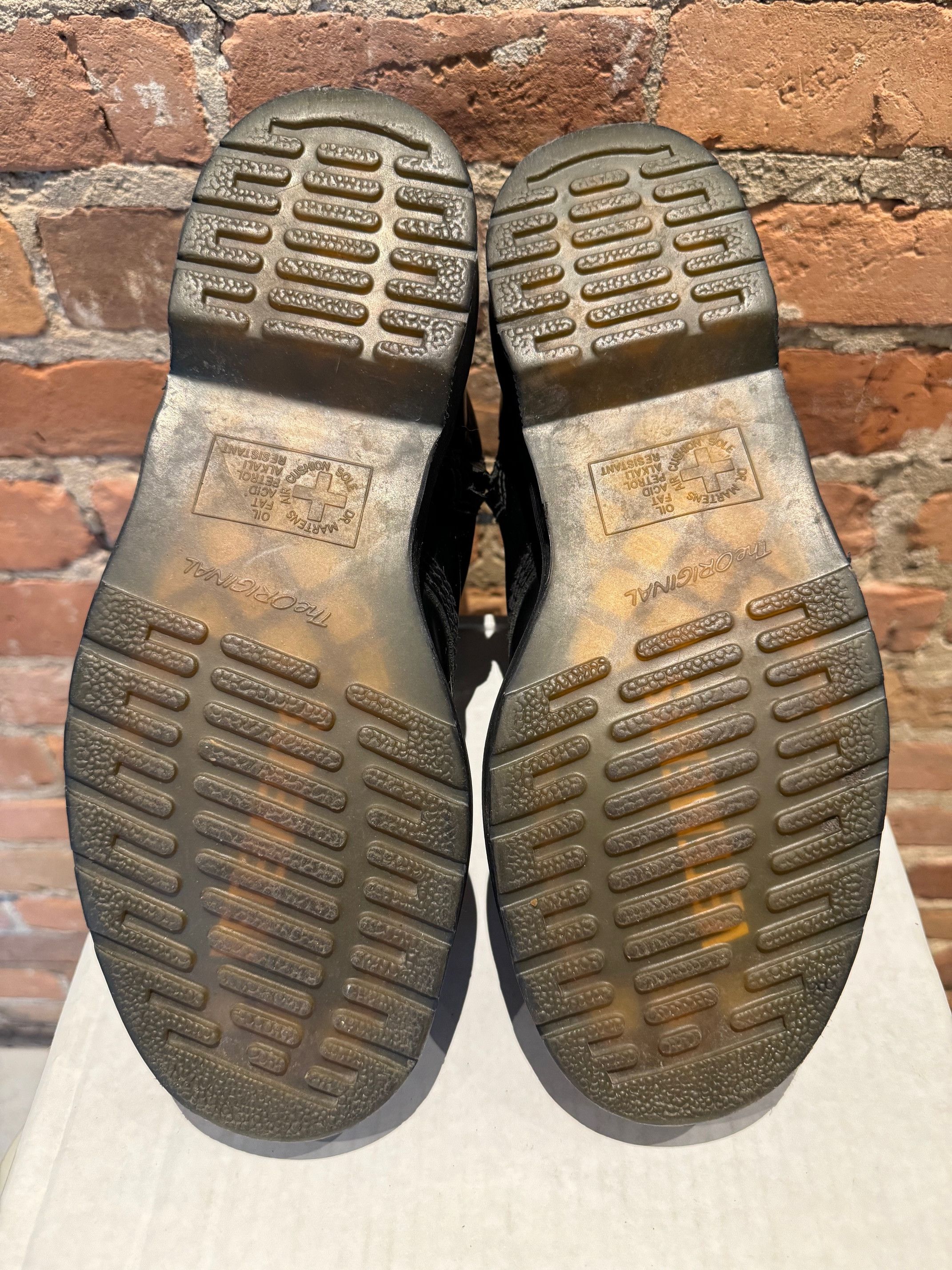 Dr. Martens × Vetements Dr. Martens x Vetements “Border Line” 1490 10-Eye Boots Size US 9 / EU 42 - 8 Thumbnail