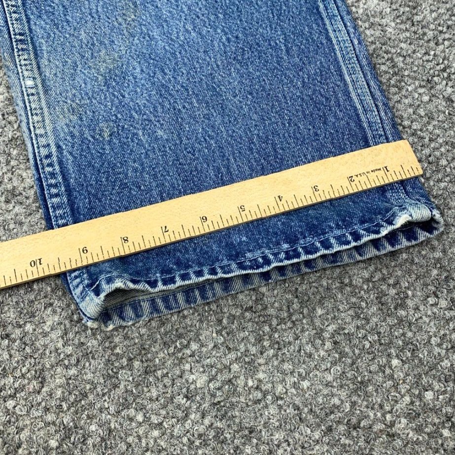 Vintage VINTAGE Mecca Mens Jeans 34x32 Denim Distressed Baggy Grunge 90s Retro Skateboard Size US 32 / EU 48 - 7 Thumbnail