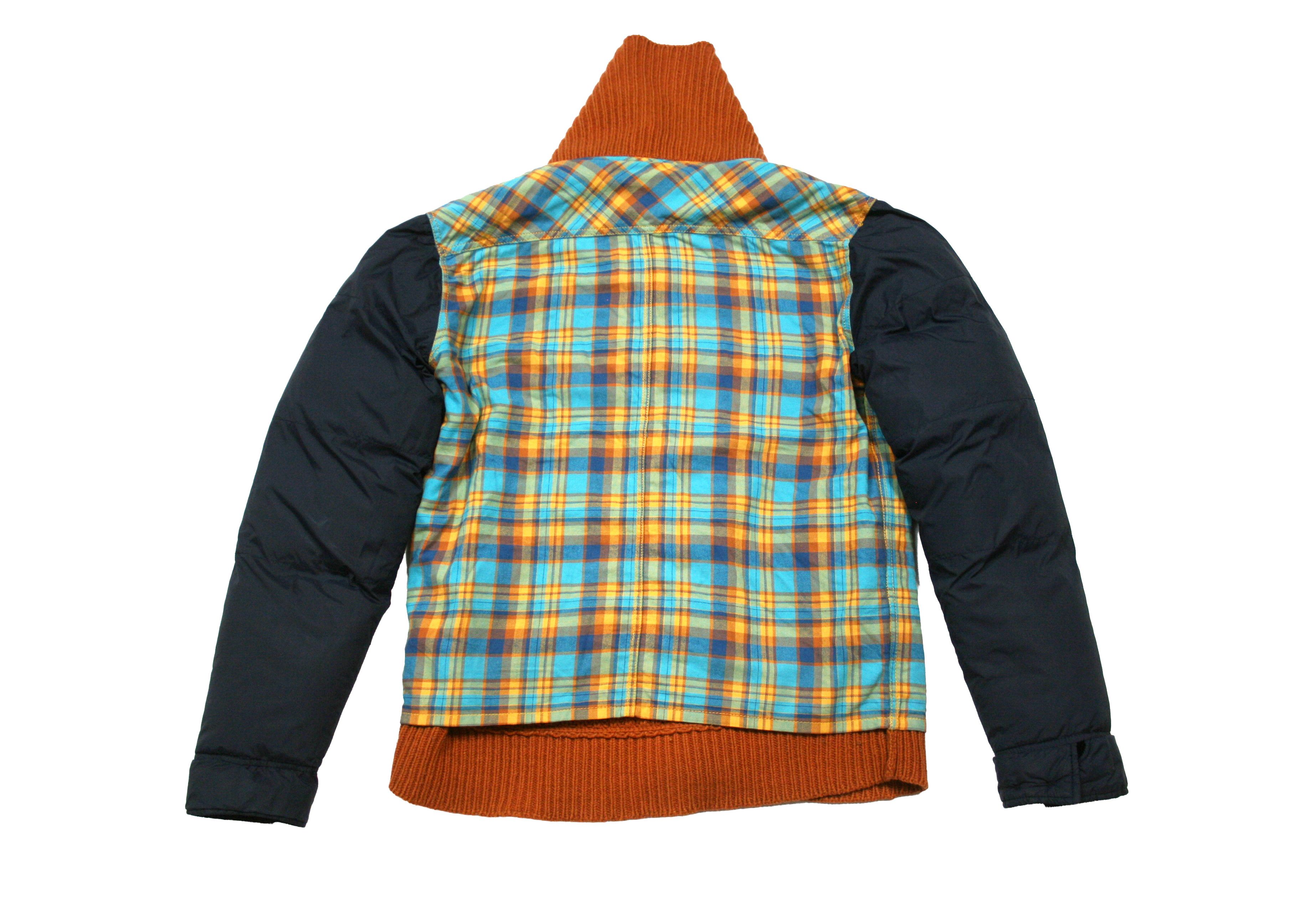 Diesel 00S Logo Y2K Reversible Puffer Sleeves Jacket Vintage Size US L / EU 52-54 / 3 - 5 Thumbnail