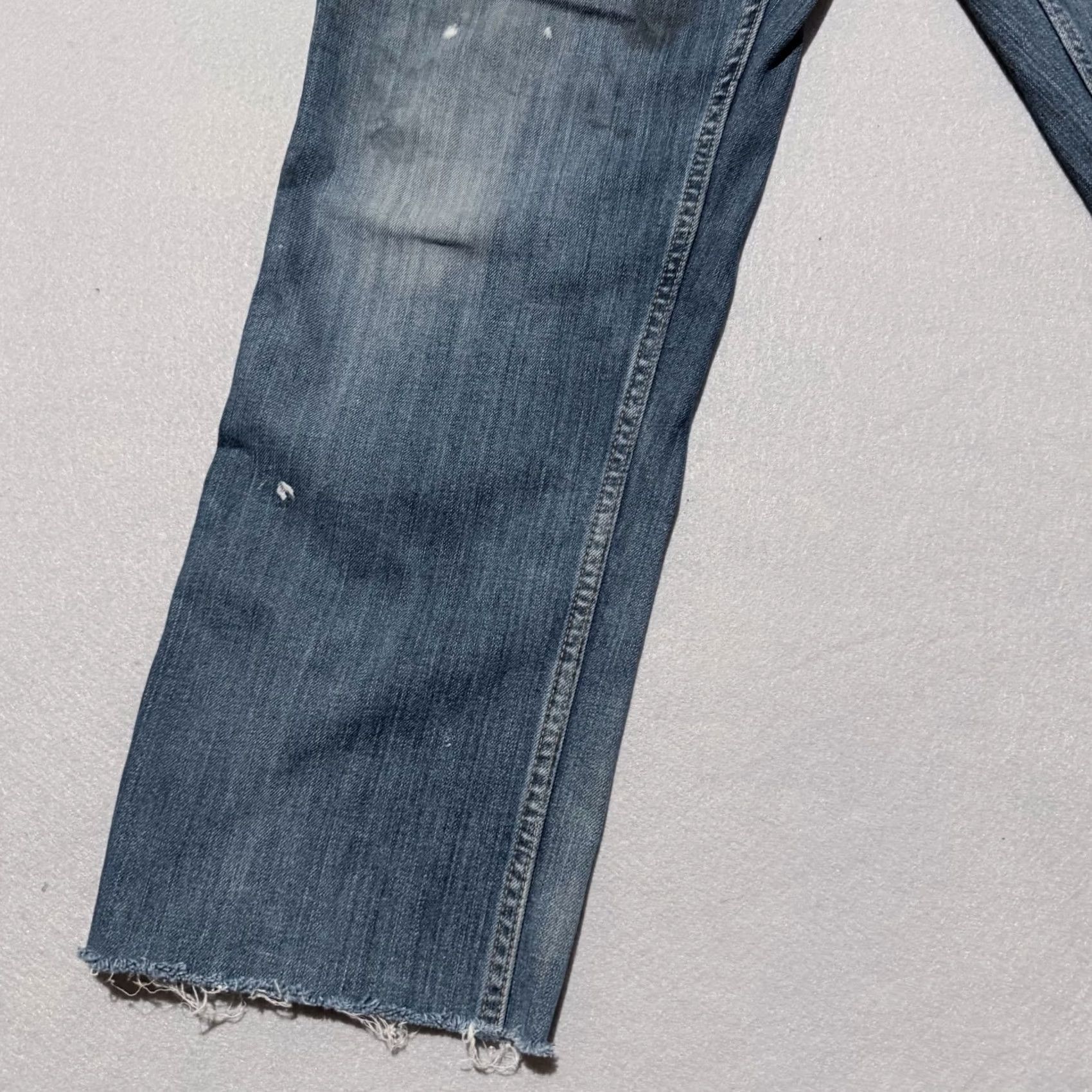 Carhartt Carhartt Jeans Men Blue Denim Stretch Relaxed 5-Pocket 30x25.5 Modern City Rise Mid Frayed Denim Jeans Men Size US 30 / EU 46 - 5 Thumbnail