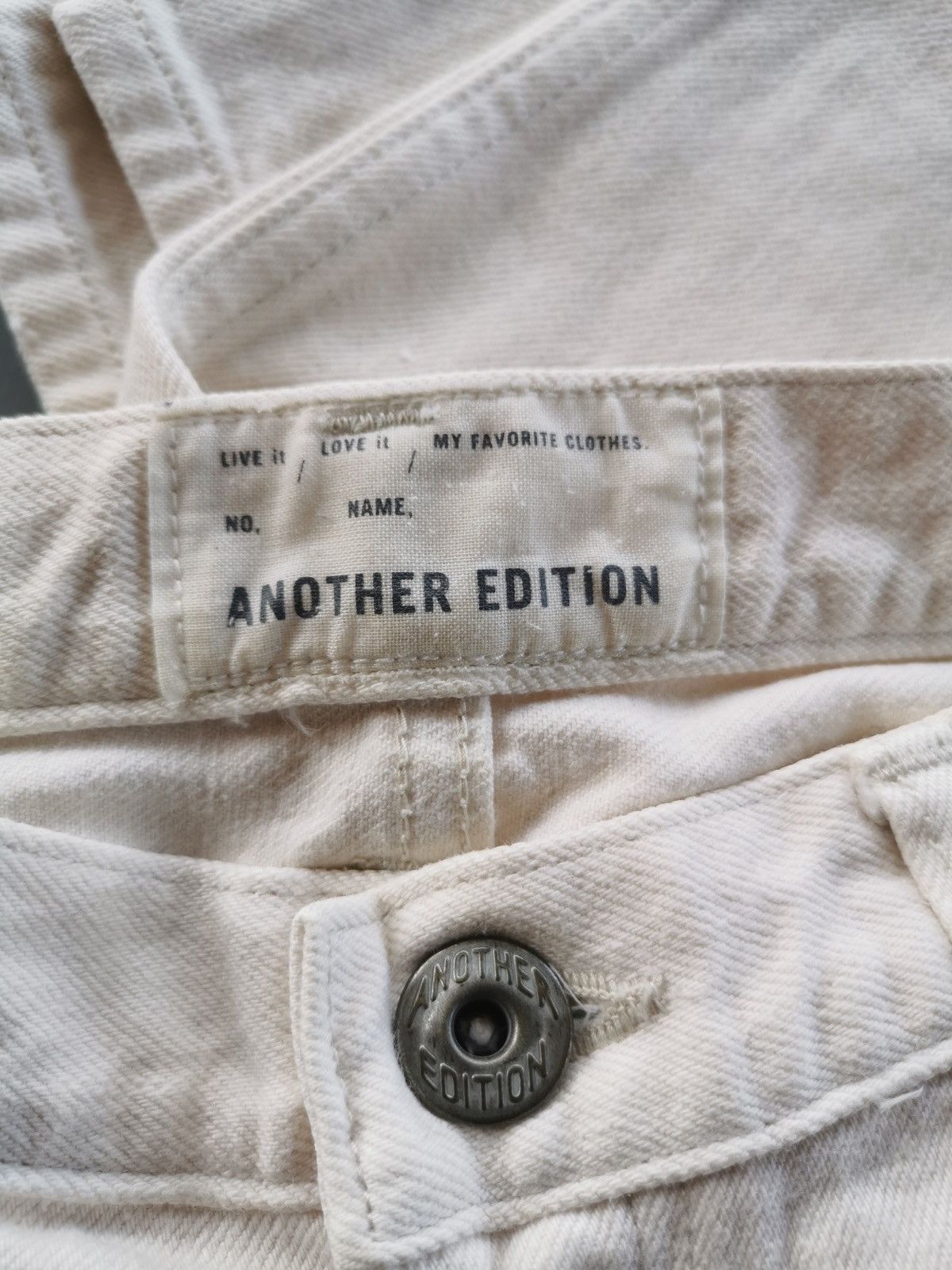 Japanese Brand Another Edition Denim Jeans Size US 29 - 10 Thumbnail