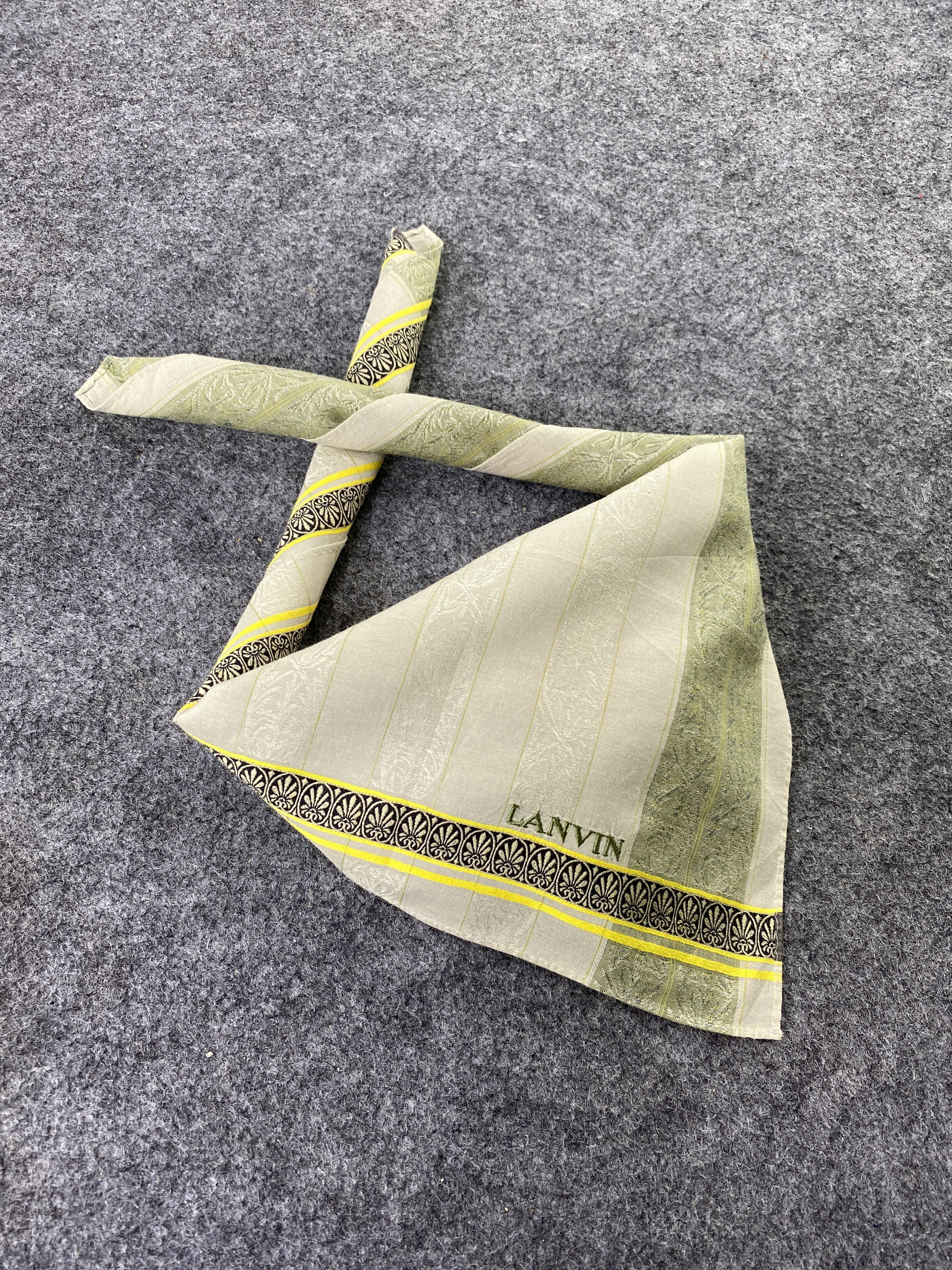 Lanvin Lanvin Handkerchief / Bandana / Neckerchief / Headscarf-B328 Size ONE SIZE - 1 Thumbnail