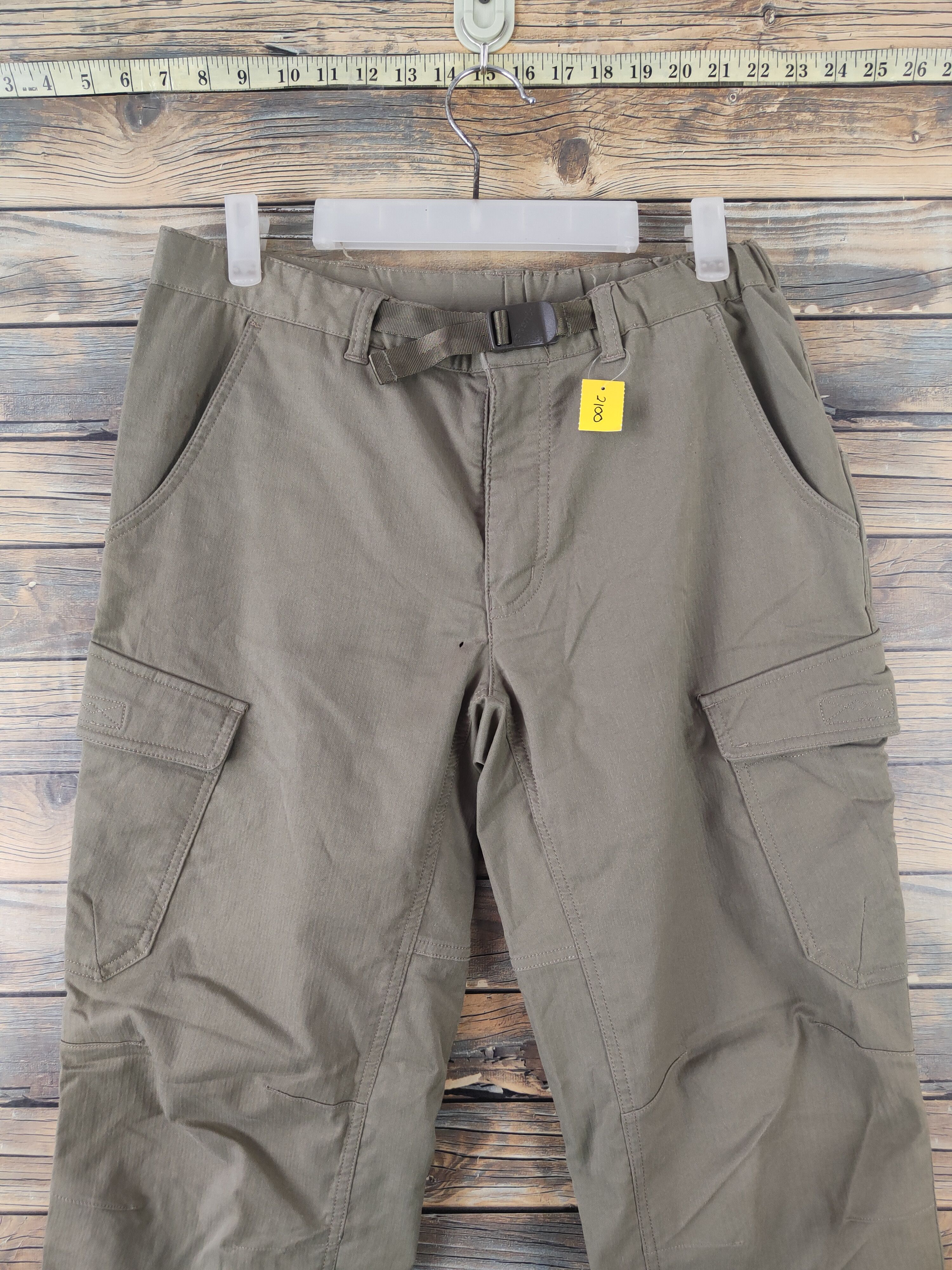 Japanese Brand DL Phenix Olive Multipocket Cargo Pants #2100 Size US 30 / EU 46 - 2 Thumbnail