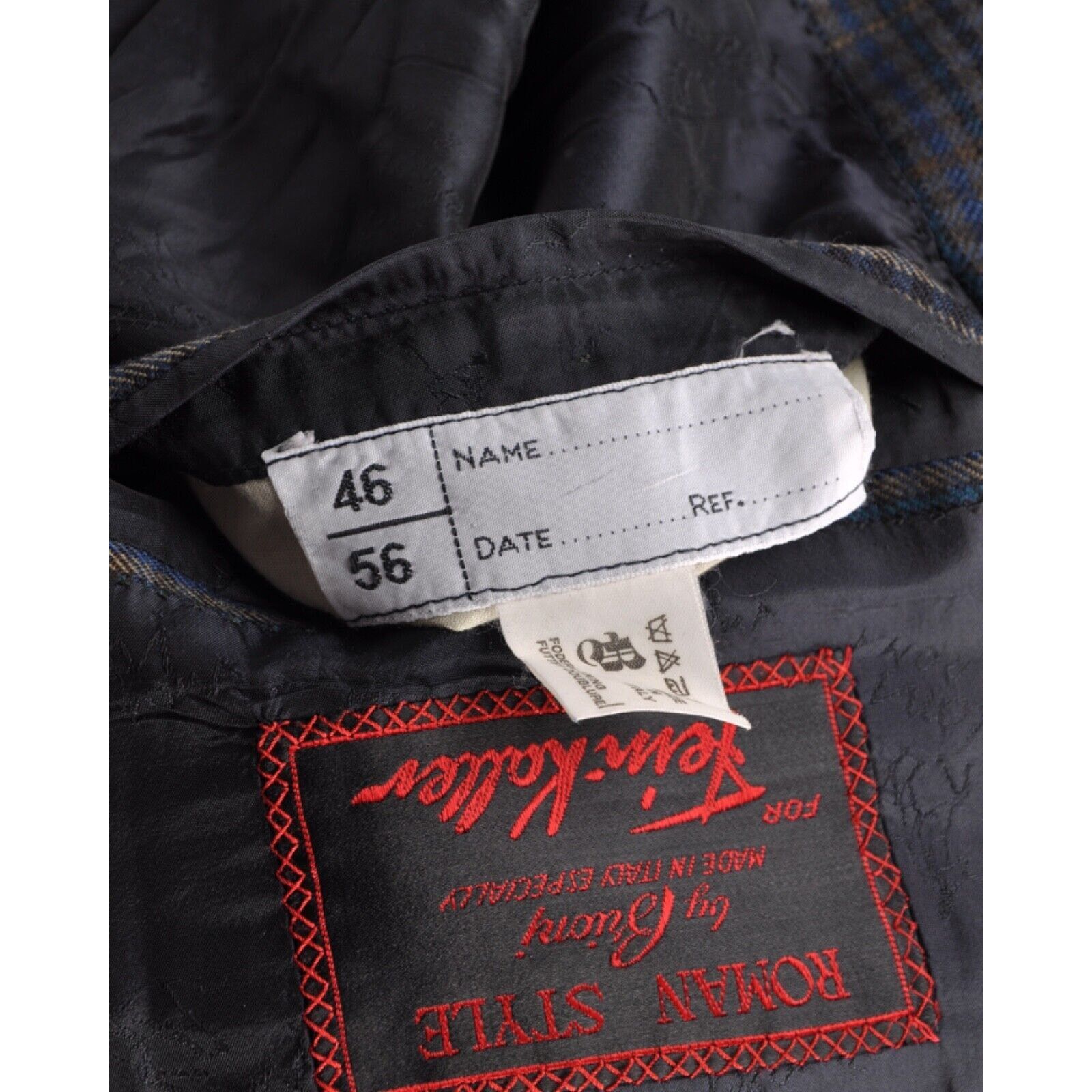 Brioni Men's BRIONI Wool PLAID Sport Blazer Jacket Size EU 56 UK 46 Size 46R - 9 Thumbnail