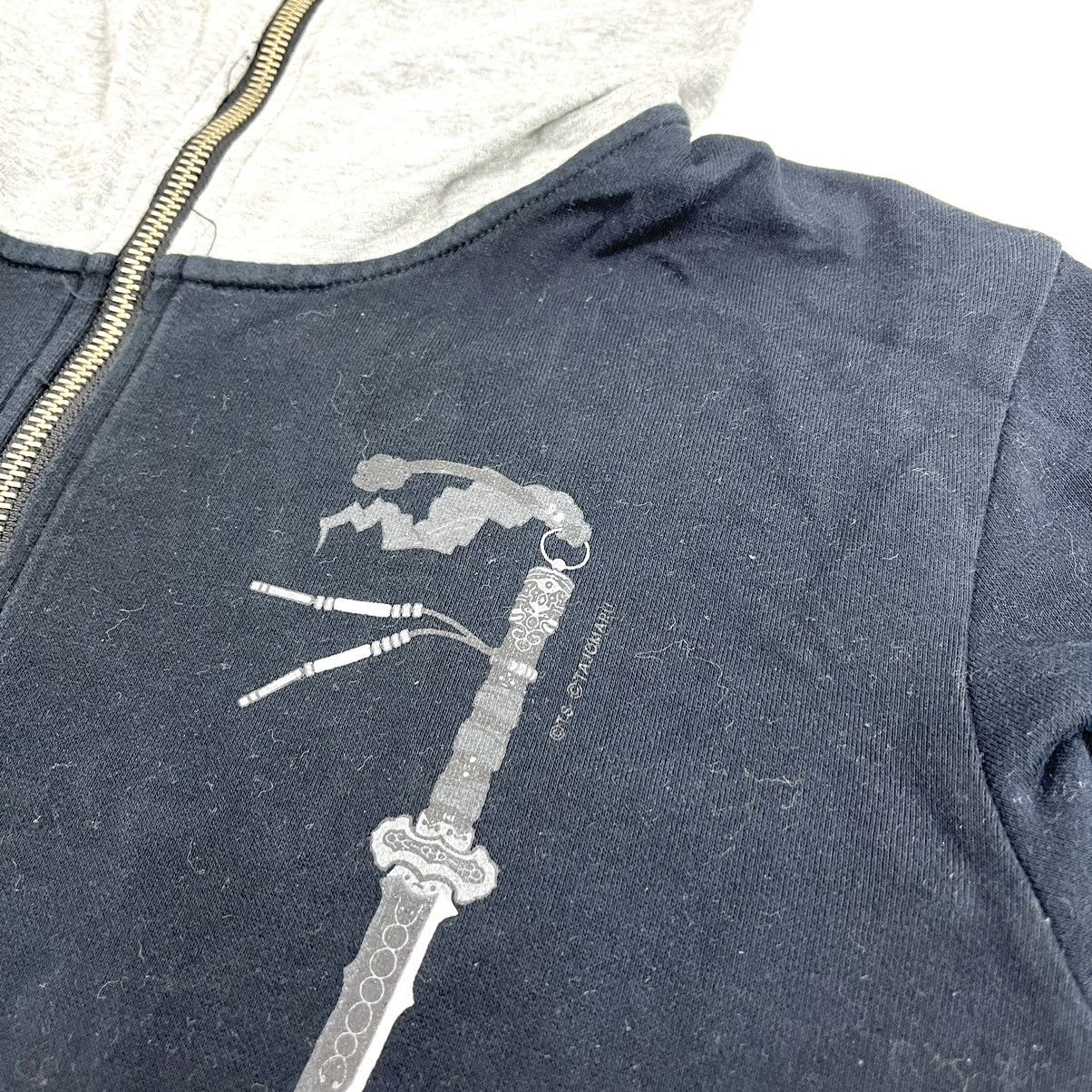 If Six Was Nine × Japanese Brand × PPFM Vintage PPFM x Tajomaru Poem Facemask Full Zip Hoodie Size US M / EU 48-50 / 2 - 10 Thumbnail
