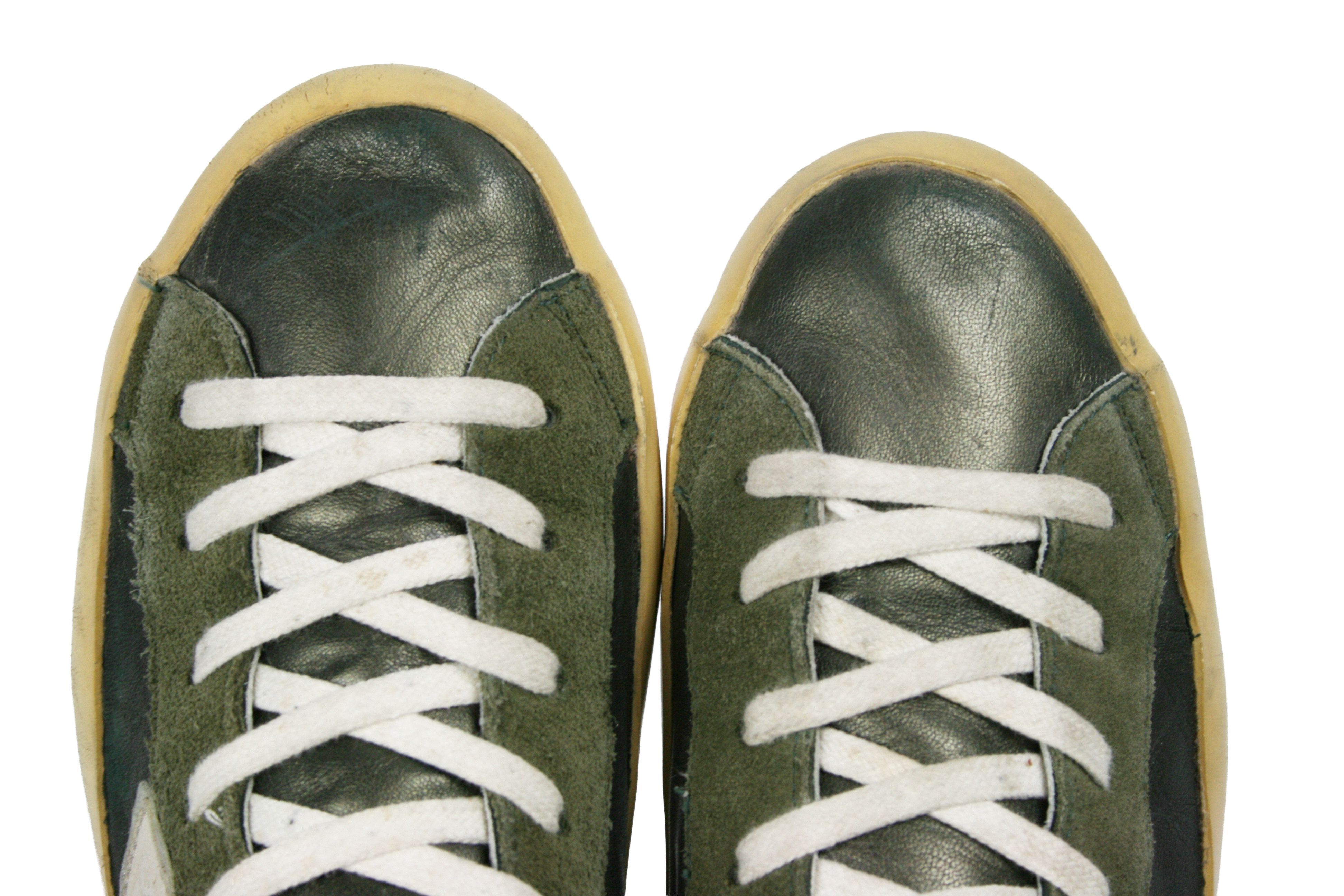 Philippe Model PRSX "Distressed" Grunge Mid Sneakers Size US 9 / EU 42 - 6 Thumbnail