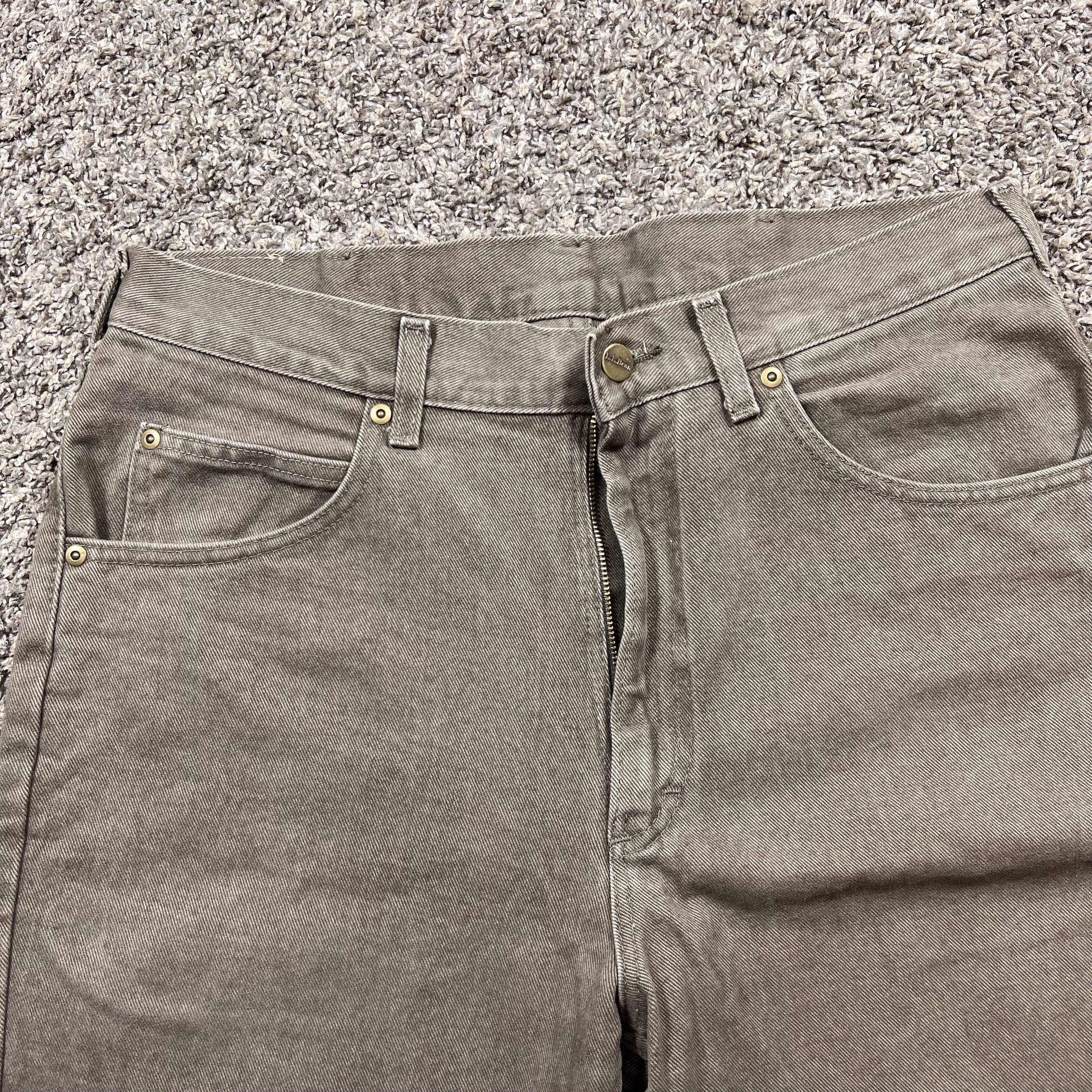 L.L. Bean × Vintage 1990’s Vintage L.L. Bean Straight Leg Jeans Size US 36 / EU 52 - 2 Thumbnail