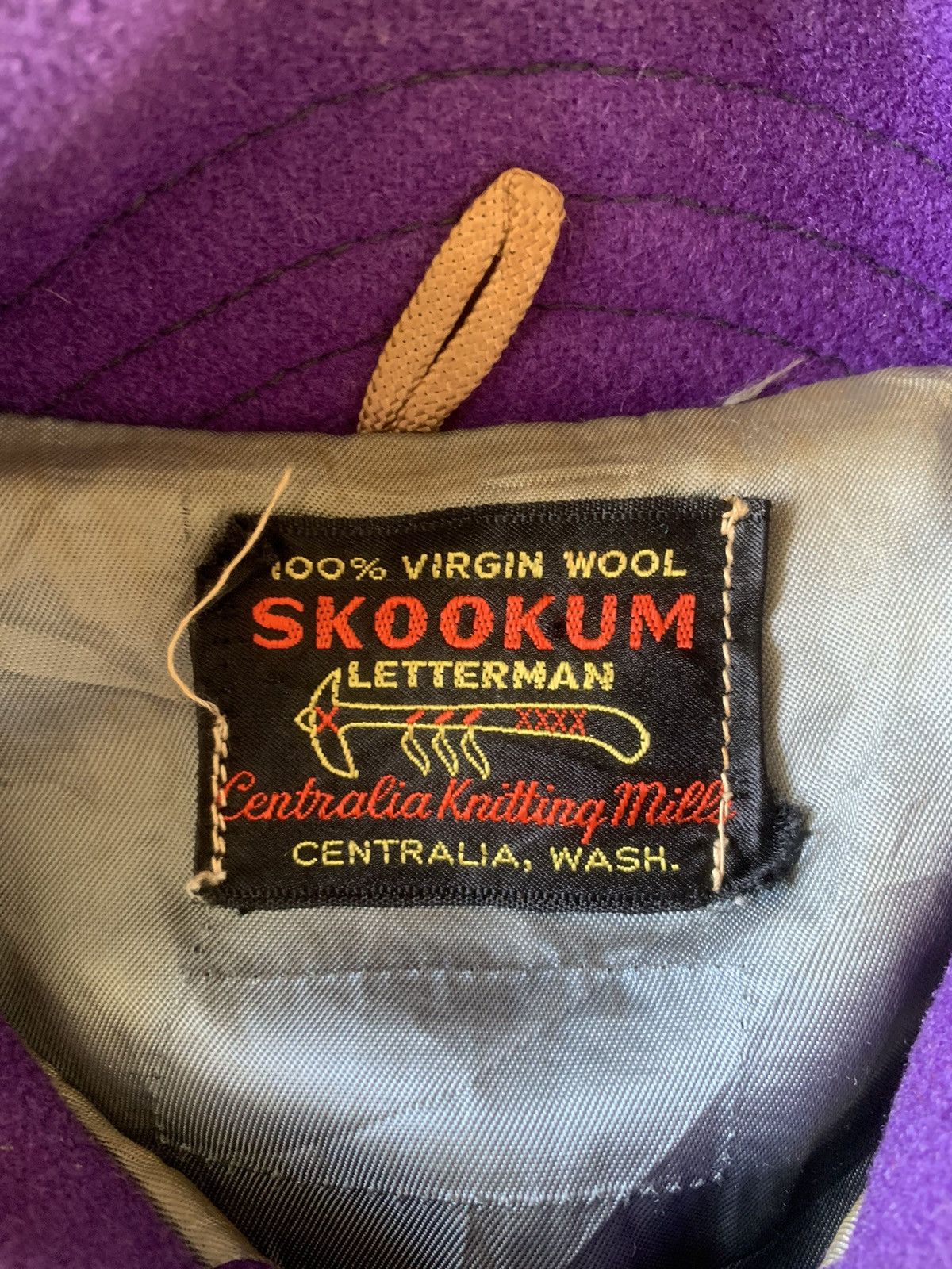 Vintage Vintage 1960’s Skookum Letterman university jacket Size US L / EU 52-54 / 3 - 8 Thumbnail