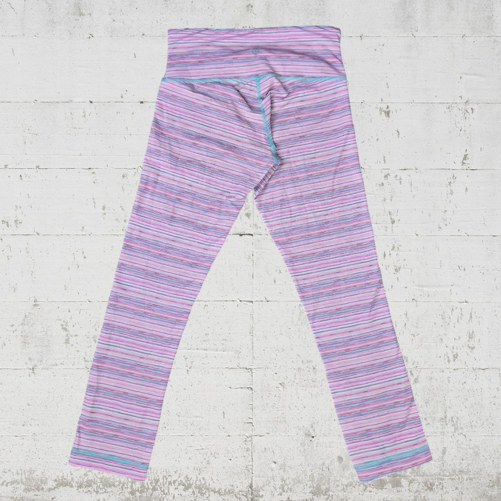 Lululemon Lululemon Cyber Stripe Wunder Under Leggings Size 4 Size 27" / US 4 / IT 40 - 7 Thumbnail