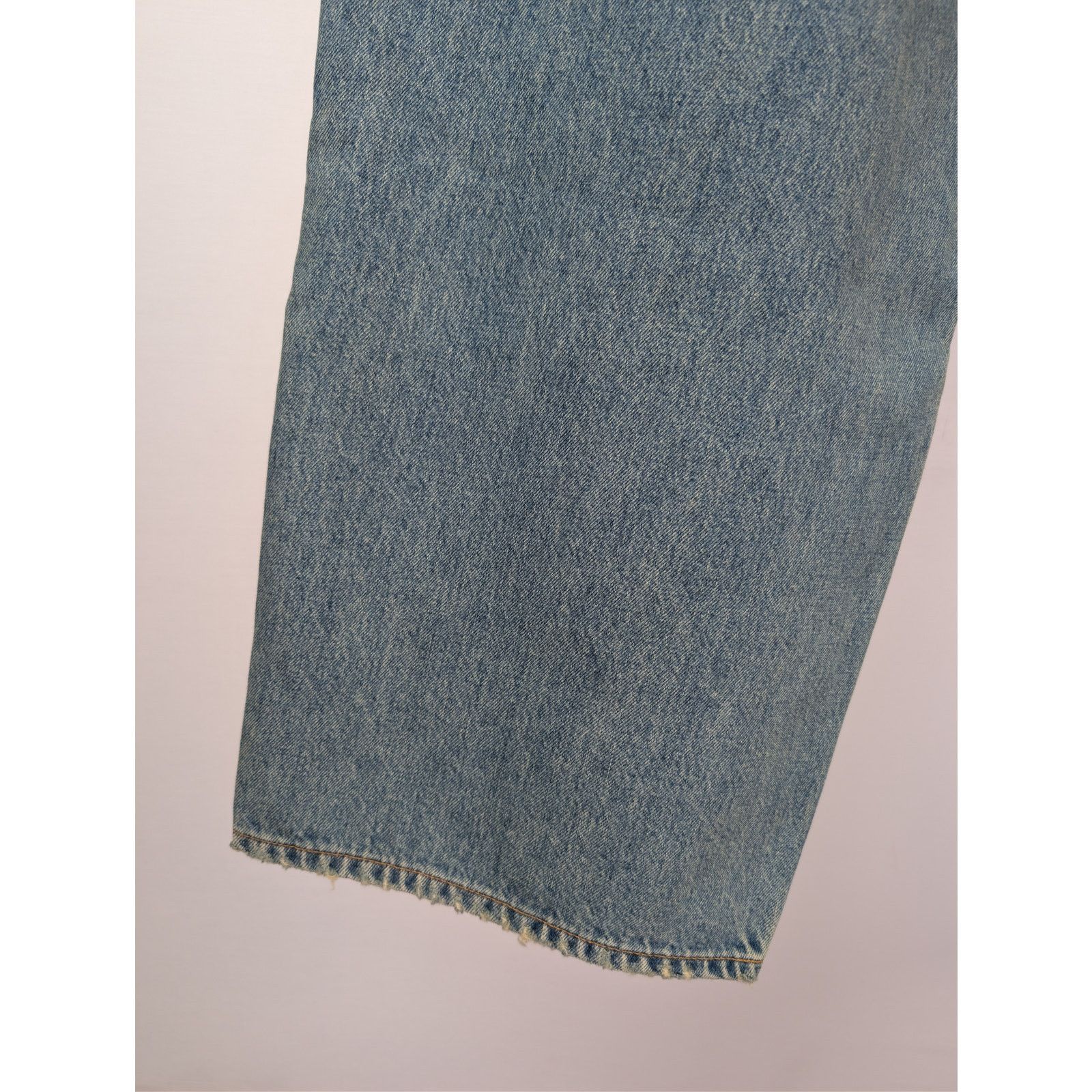 Balenciaga o1rshd1 Organic Japanese Denim Jeans in True Blue Size US 34 / EU 50 - 15 Thumbnail