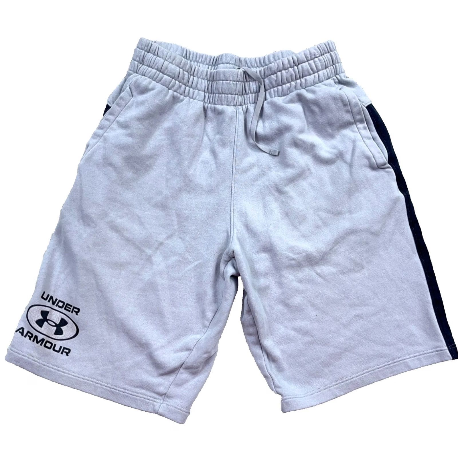 Under Armour Under Armour Sweat Shorts Men Small Gray Fleece Basic Retro Gym Training Size US 29 - 2 Thumbnail