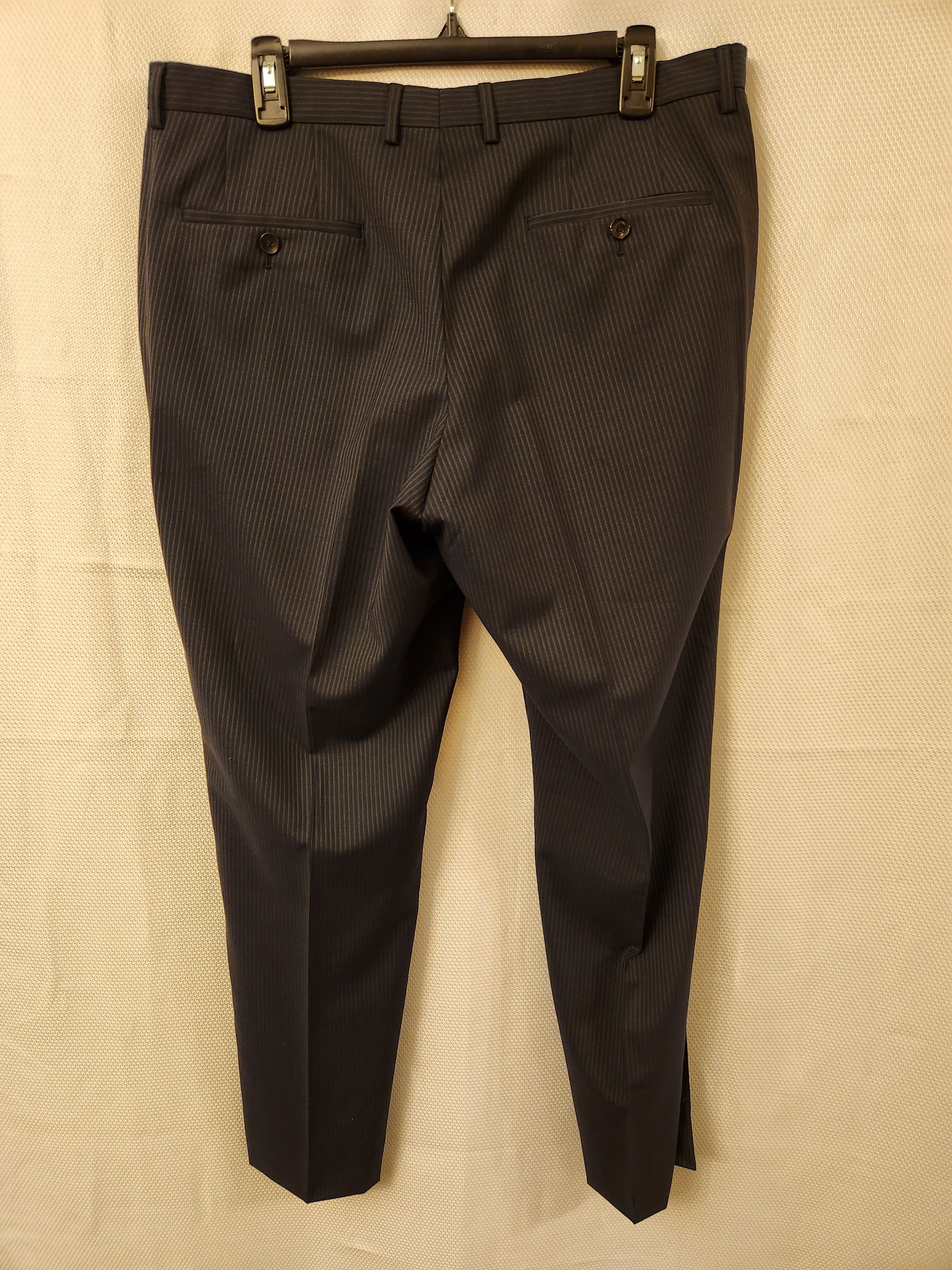 Hugo Boss NWOT The James5/Sharp7 Blue Pinstripe Suit Size 44R - 4 Thumbnail