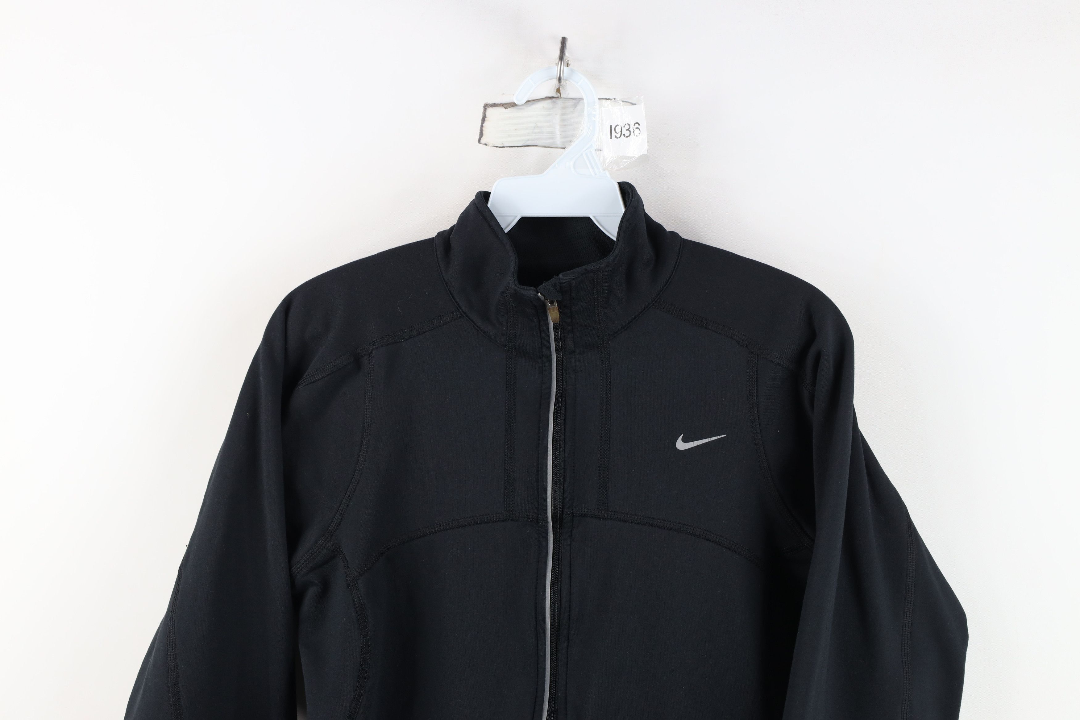 Nike Vintage Nike Mini Swoosh Fleece Lined Reflective Jacket Size S / US 4 / IT 40 - 2 Thumbnail