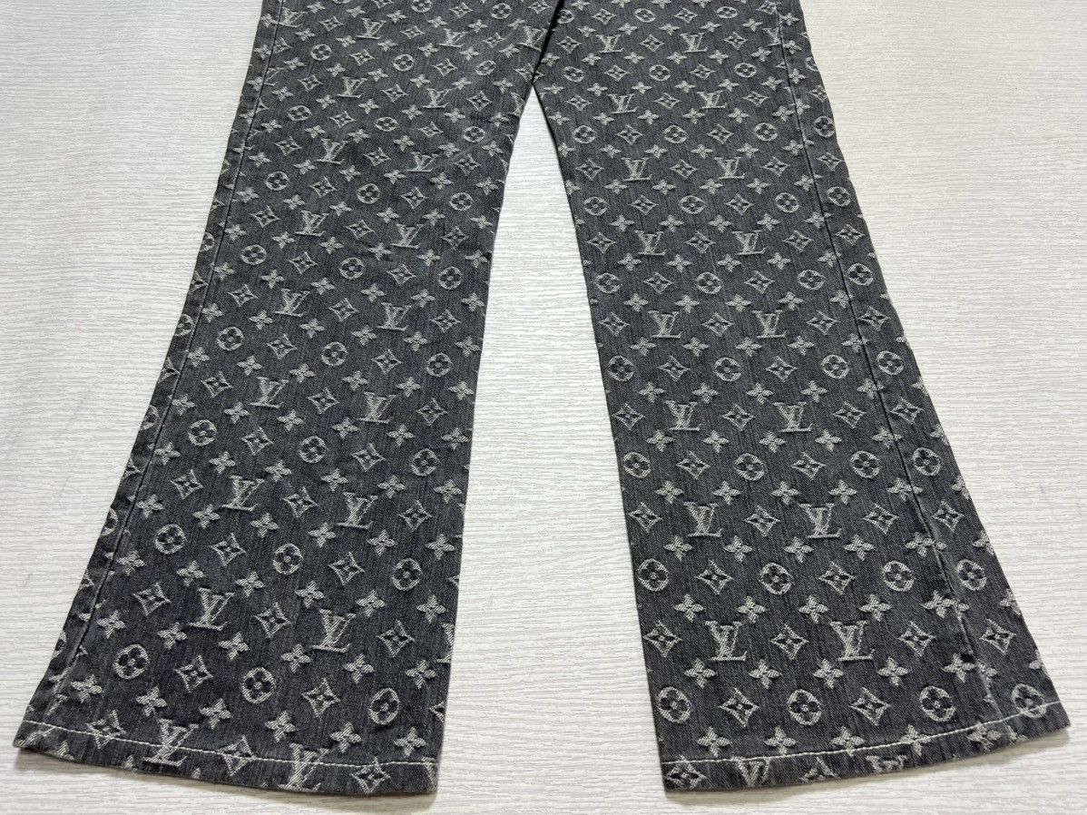 Louis Vuitton Louis Vuitton - Marc Jacobs - Jacquard Monogram Denim Jeans Size 28" / US 6 / IT 42 - 12 Thumbnail