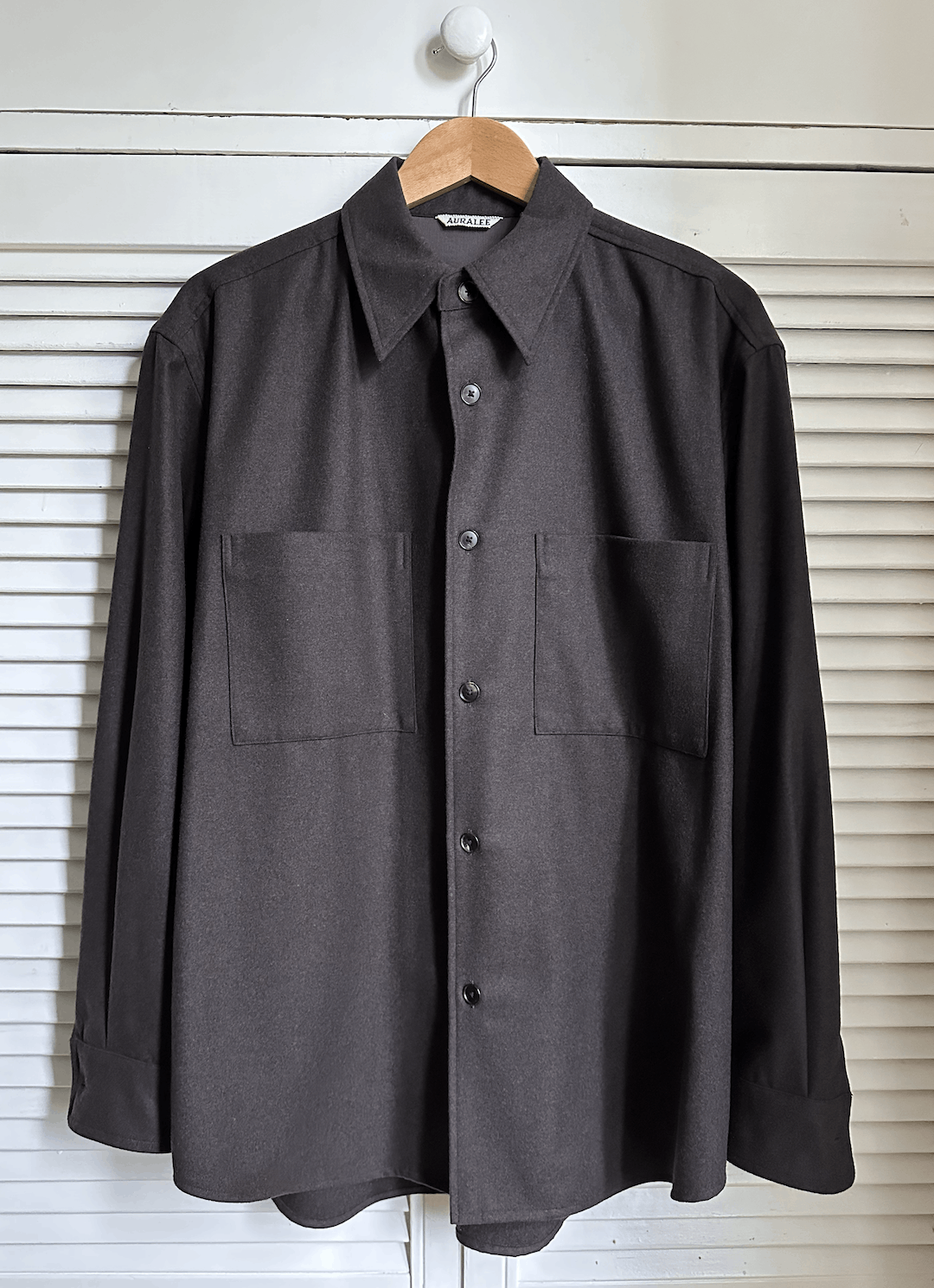 Auralee Auralee Wool Shirt | Grailed