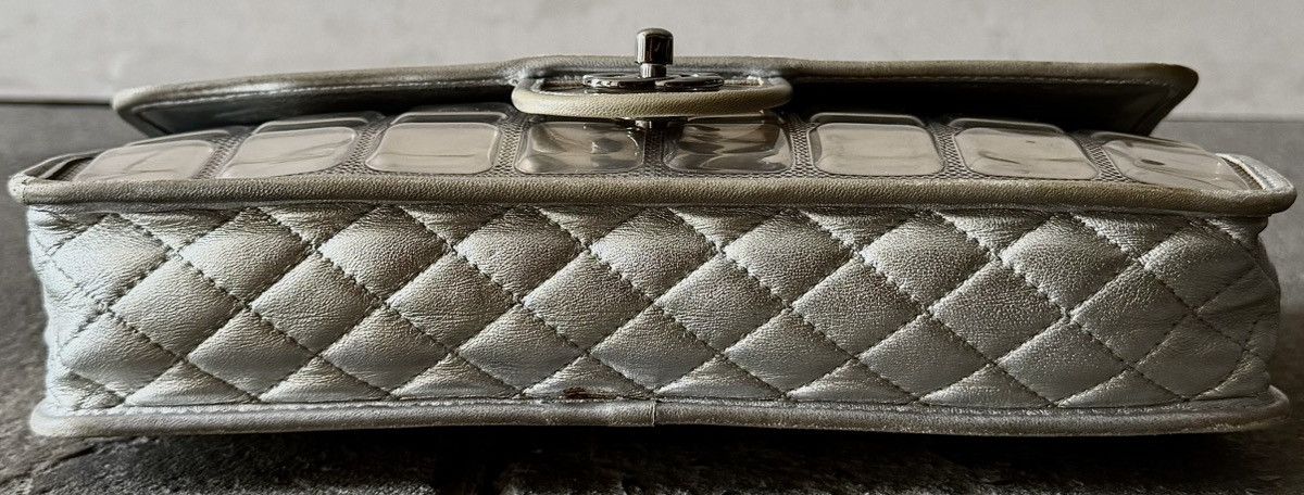 Chanel Chanel - Karl Lagerfeld - 2008 - Silver Ice Cube Flap Bag Size ONE SIZE - 10 Thumbnail