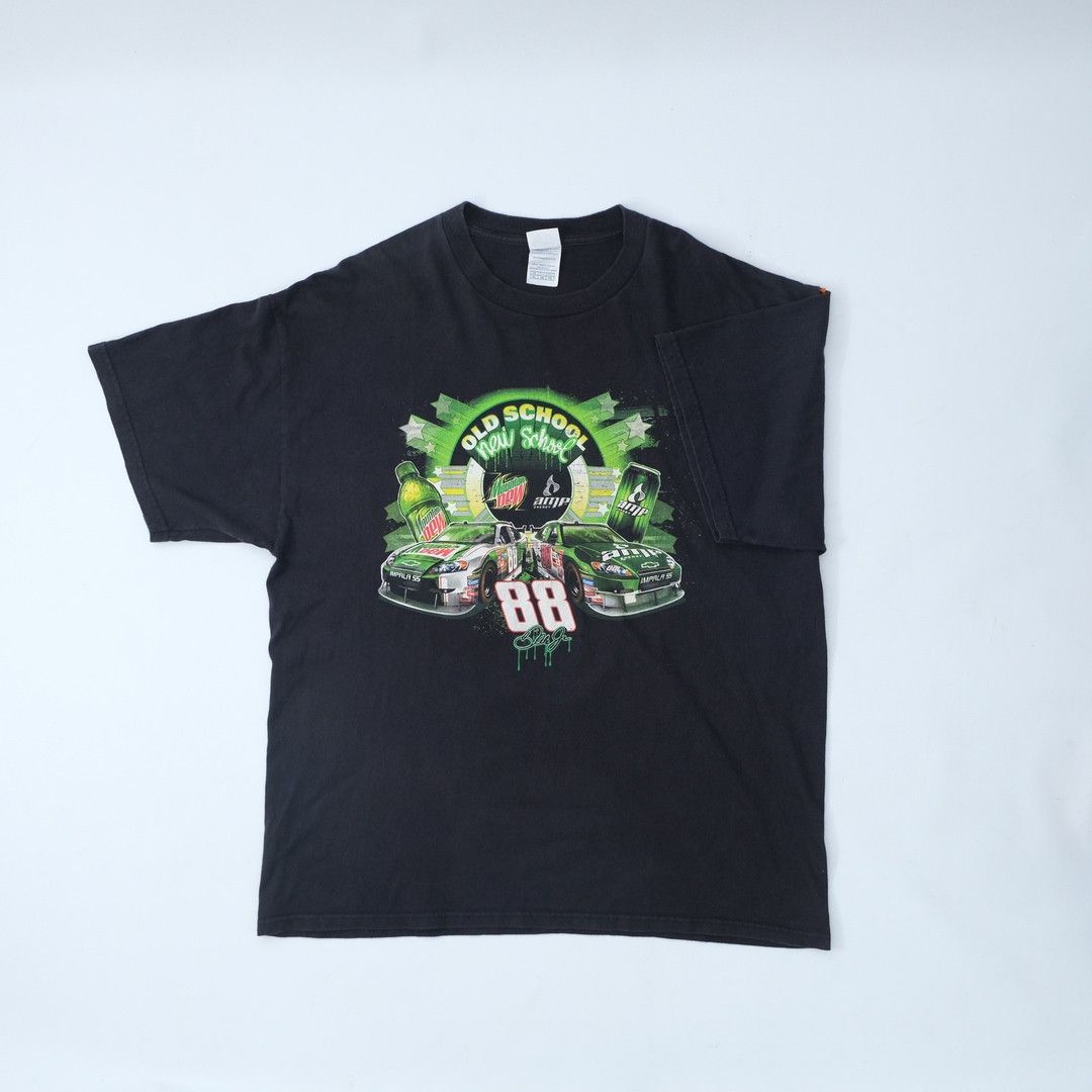 Other 2000s Old School or New Mountain Dew Nascar Black Tee Size US XL / EU 56 / 4 - 2 Thumbnail