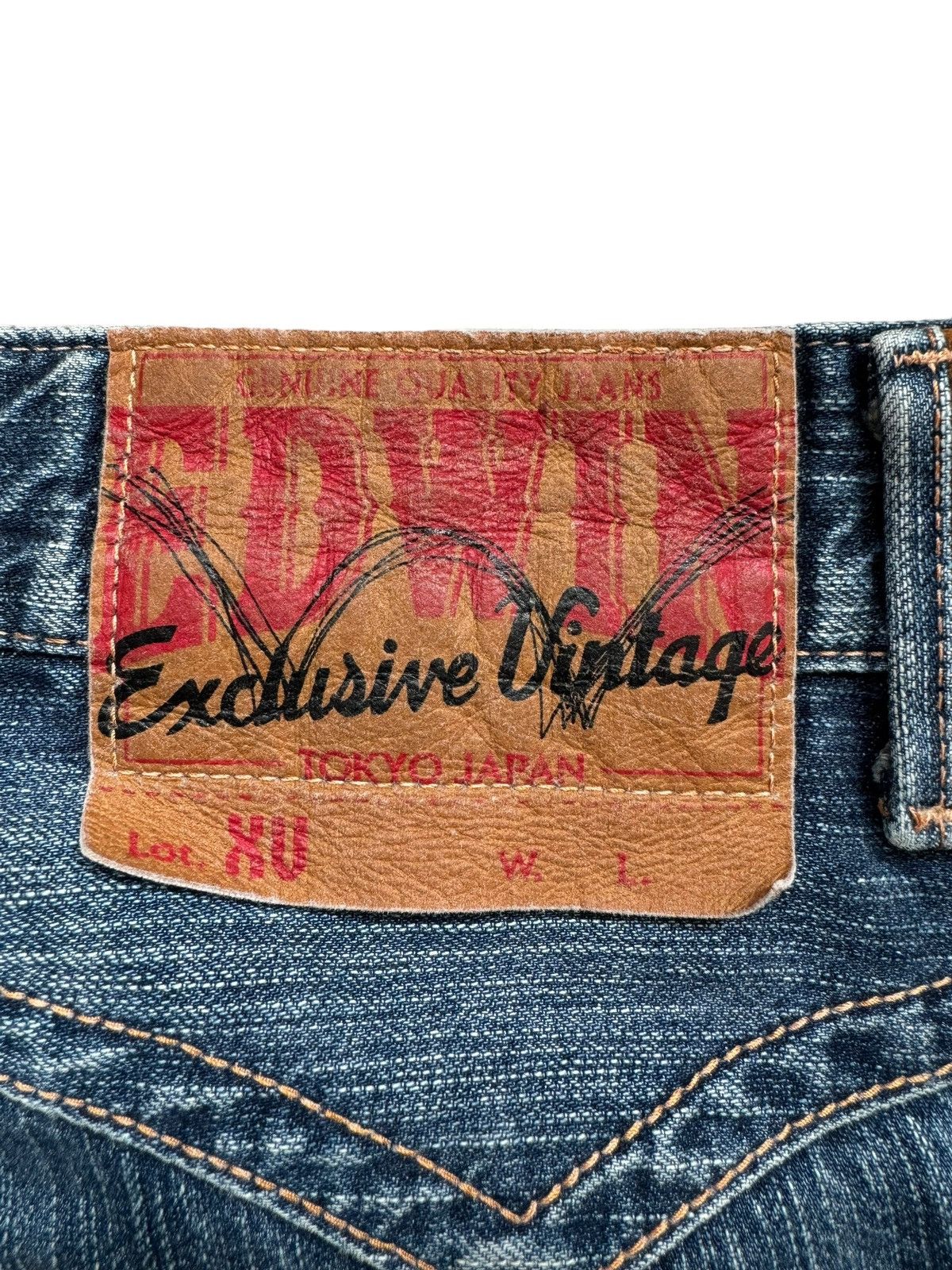 Edwin Vintage Edwin XV Exclusive Distressed Denim Jeans Size US 32 / EU 48 - 15 Thumbnail