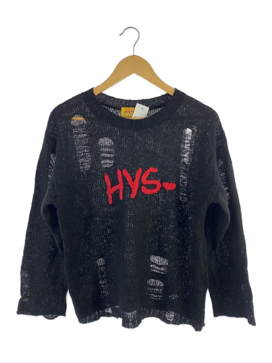 Hysteric Glamour Distressed Logo Knit Sweater Size US M / EU 48-50 / 2 - 1 Thumbnail