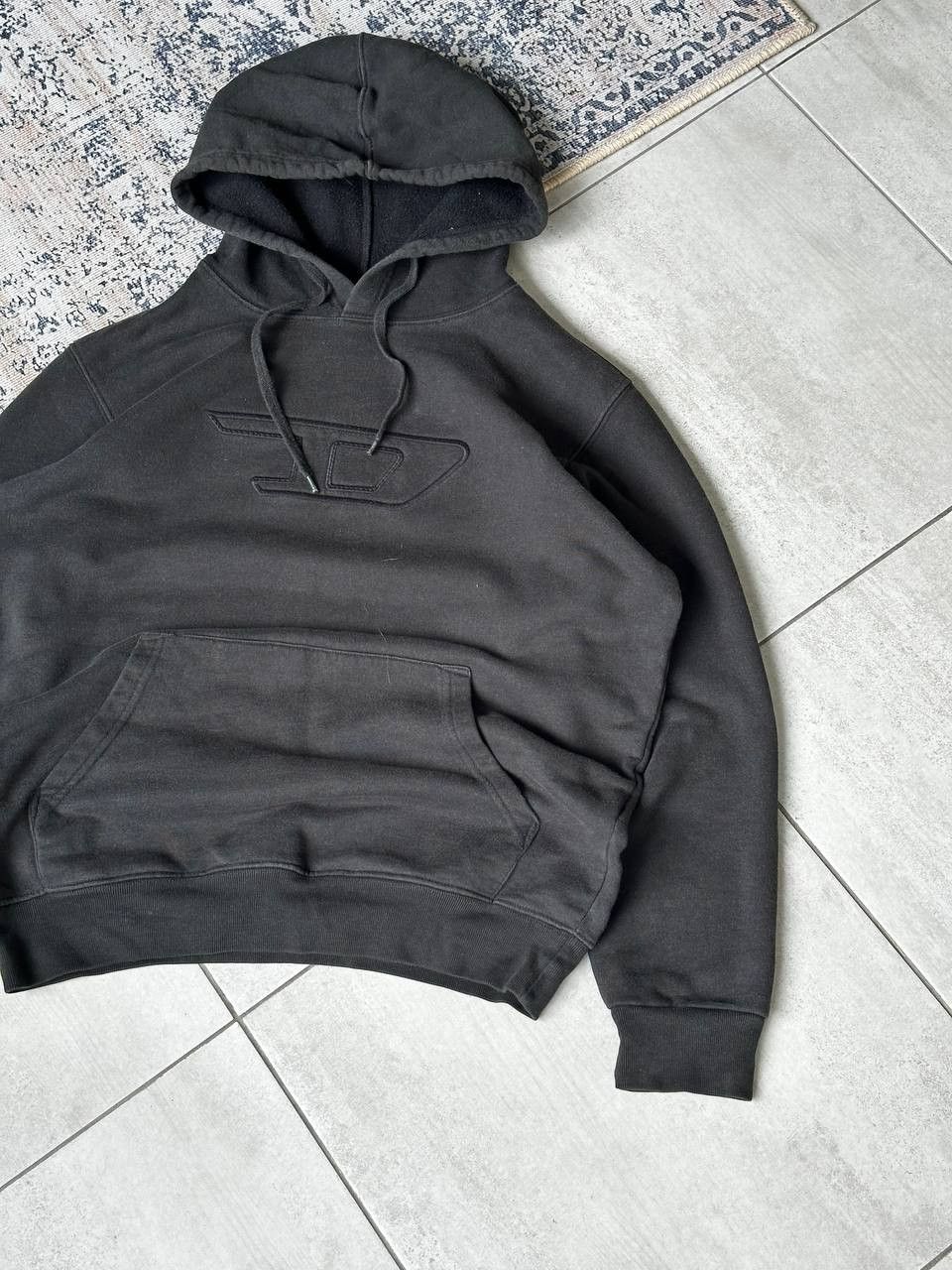 Diesel × Vintage Vintage Diesel Hoodie Big Logo Streetwear Y2K Man Size M Size US M / EU 48-50 / 2 - 3 Thumbnail