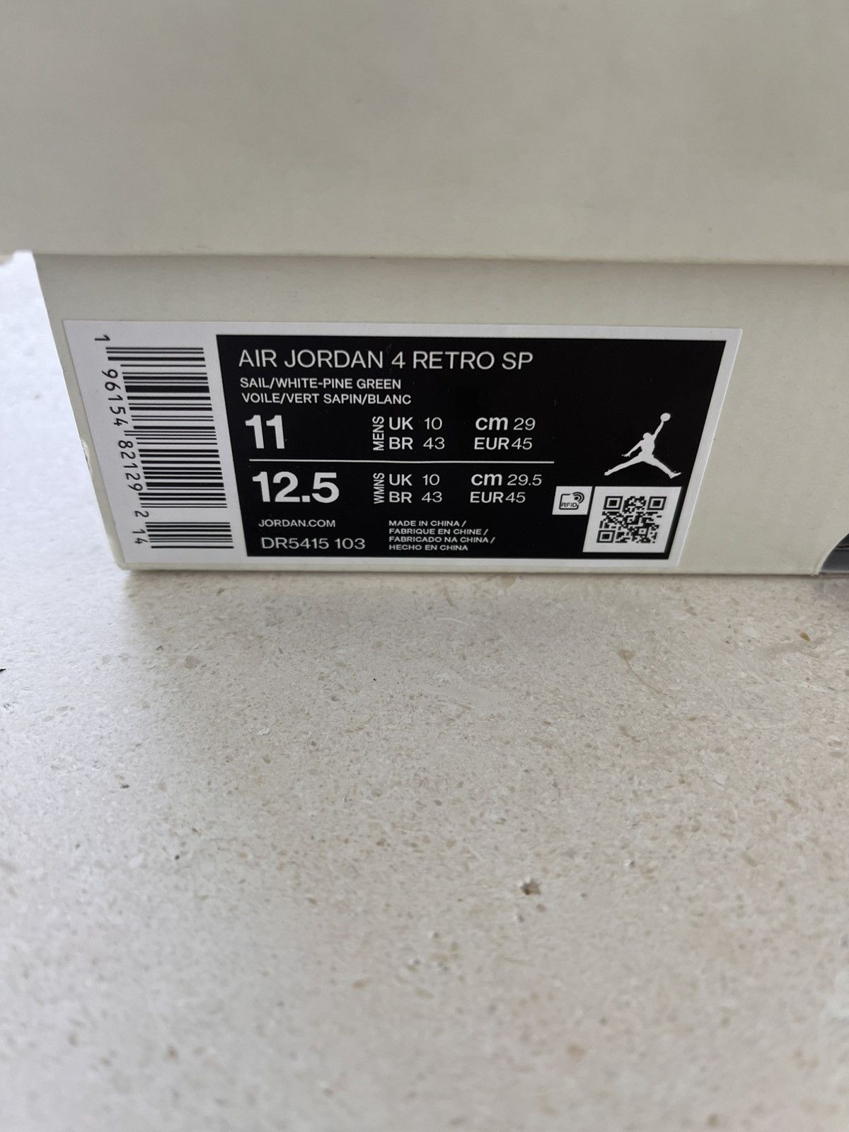 Jordan Brand Jordan 4 Pine Green Size US 11 / EU 44 - 7 Thumbnail