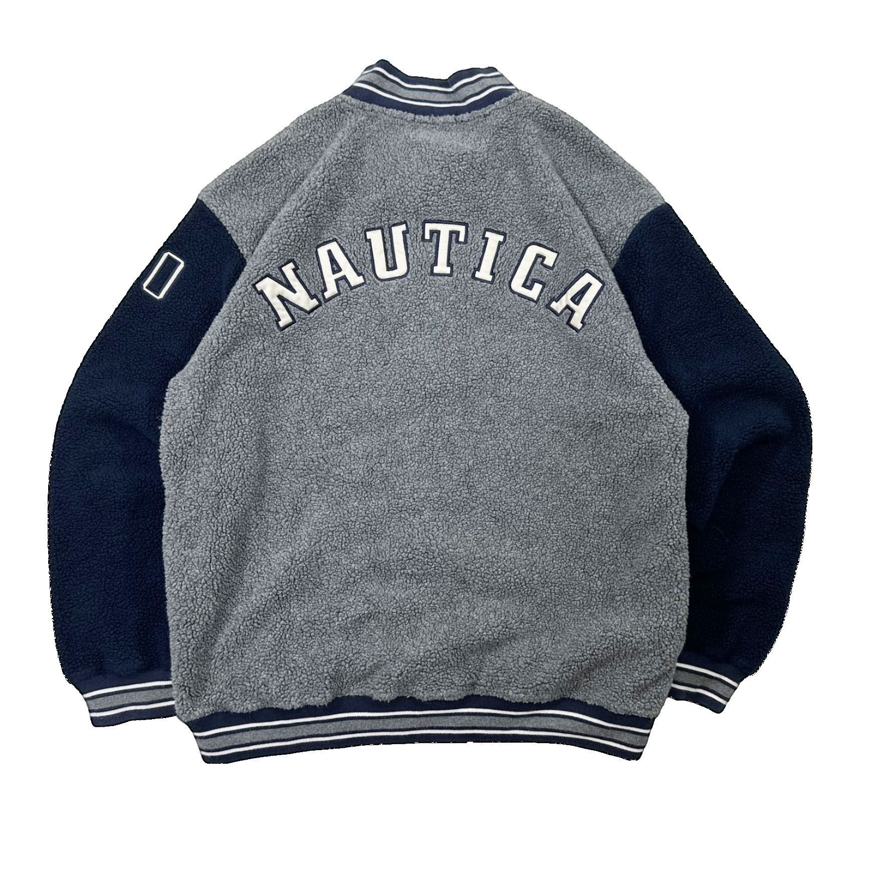 Vintage Vintage Nautica Sherpa Quarter Zip Sweater Size US M / EU 48-50 / 2 - 4 Thumbnail
