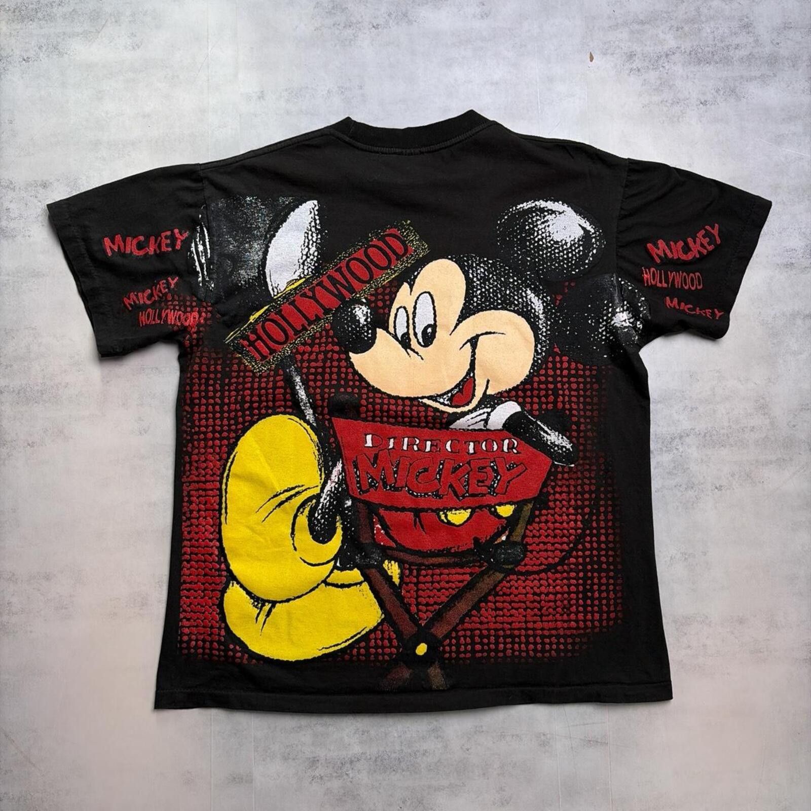 Other Vintage Giant Mickey Mouse AOP Double Sided Disney T-Shirt Size US L / EU 52-54 / 3 - 2 Thumbnail