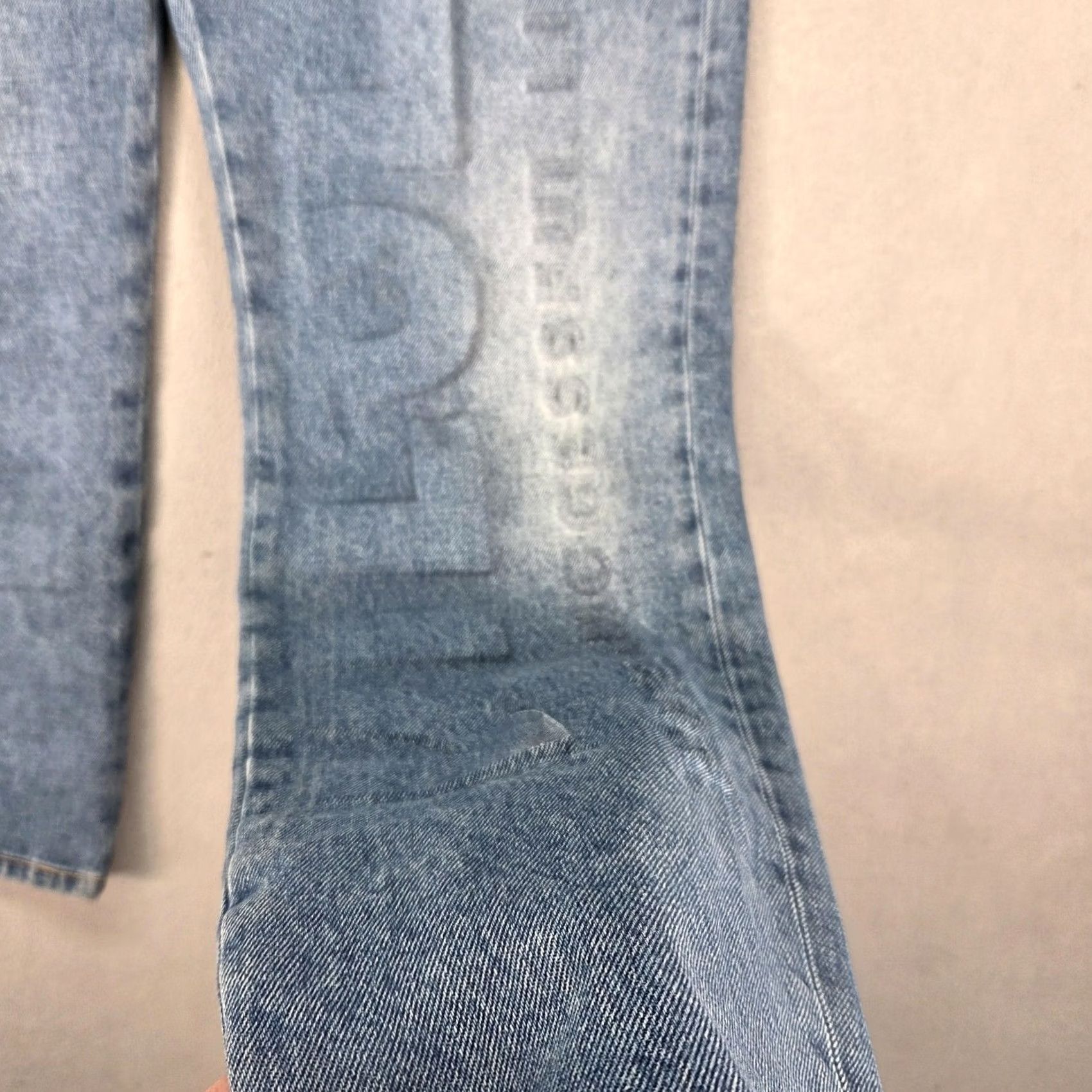 Diesel Diesel Jeans Mens 30 Embossed Dead Stock 2010 FS4 Loose Straight Street Cotton Size US 30 / EU 46 - 7 Thumbnail