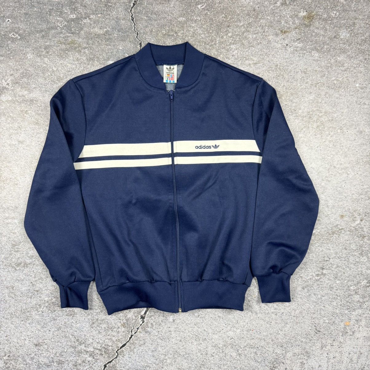 Adidas Vintage Navy Blue Adidas Track Jacket – Size S (Small) Size US S / EU 44-46 / 1 - 1 Thumbnail
