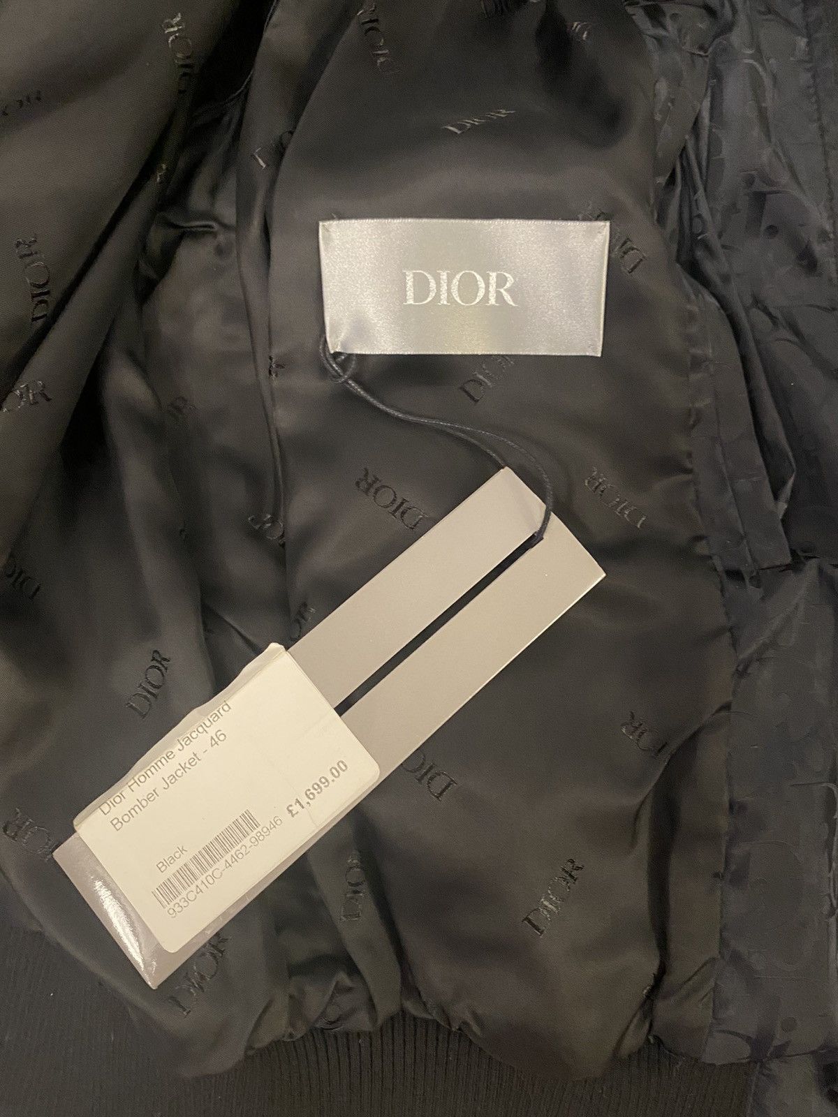 Dior Dior oblique jacquard bomber jacket 46 Size US S / EU 44-46 / 1 - 8 Thumbnail
