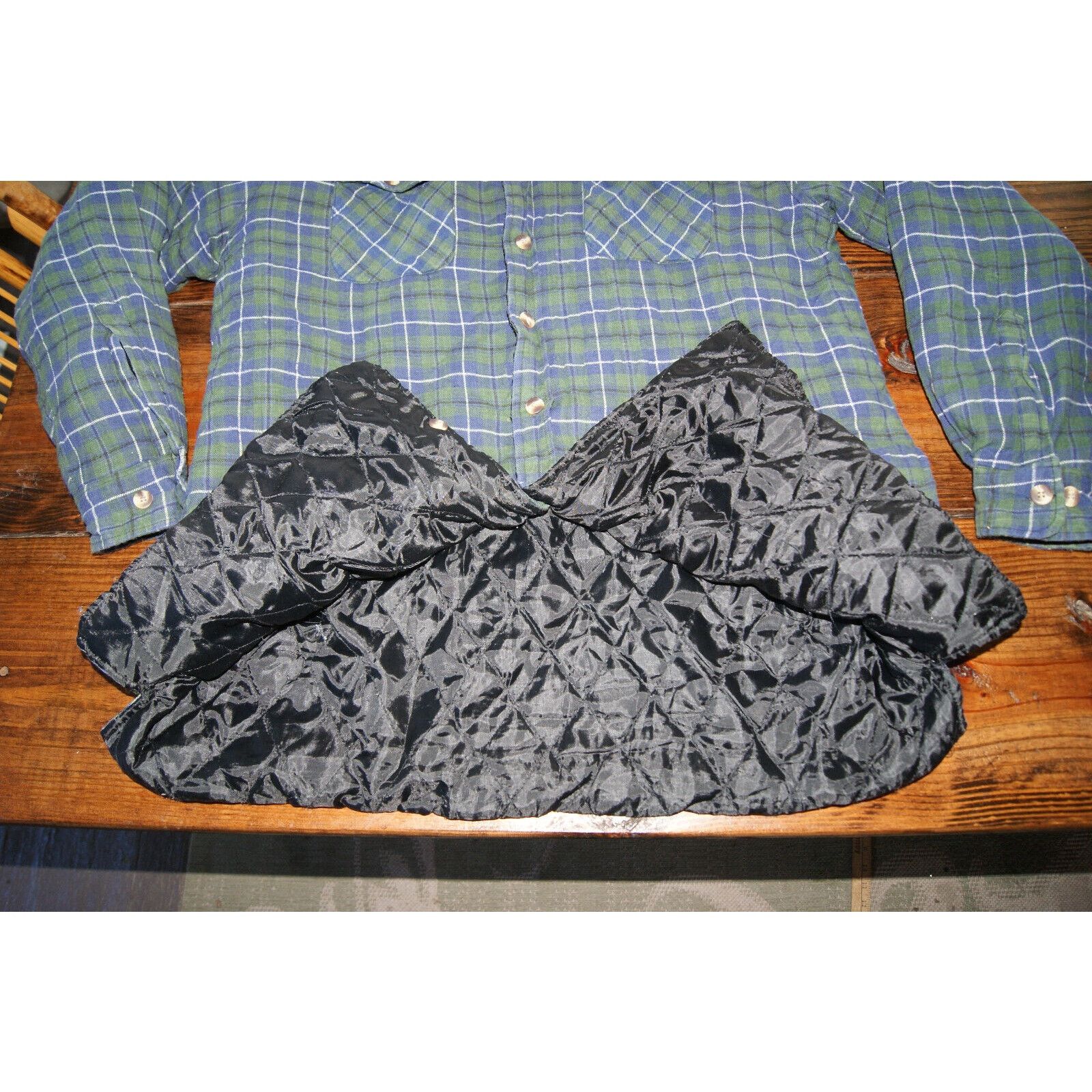 Other VTG Cold Storage Quilt Lined Shacket Flannel LT Shirt Coat Size US L / EU 52-54 / 3 - 5 Thumbnail