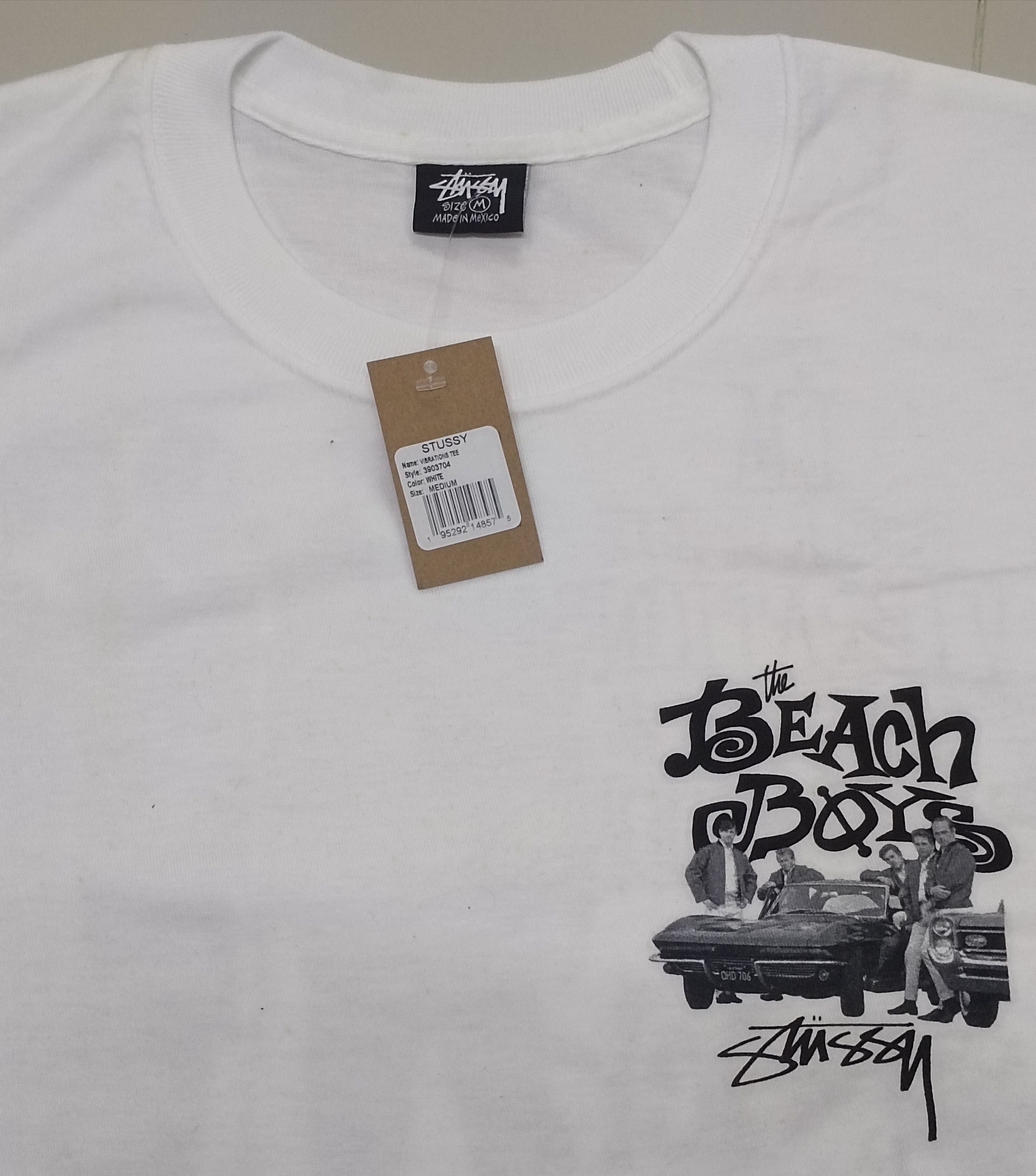 Band Tees × Stussy Stussy X The Beach Boys Tshirt Size US M / EU 48-50 / 2 - 4 Thumbnail