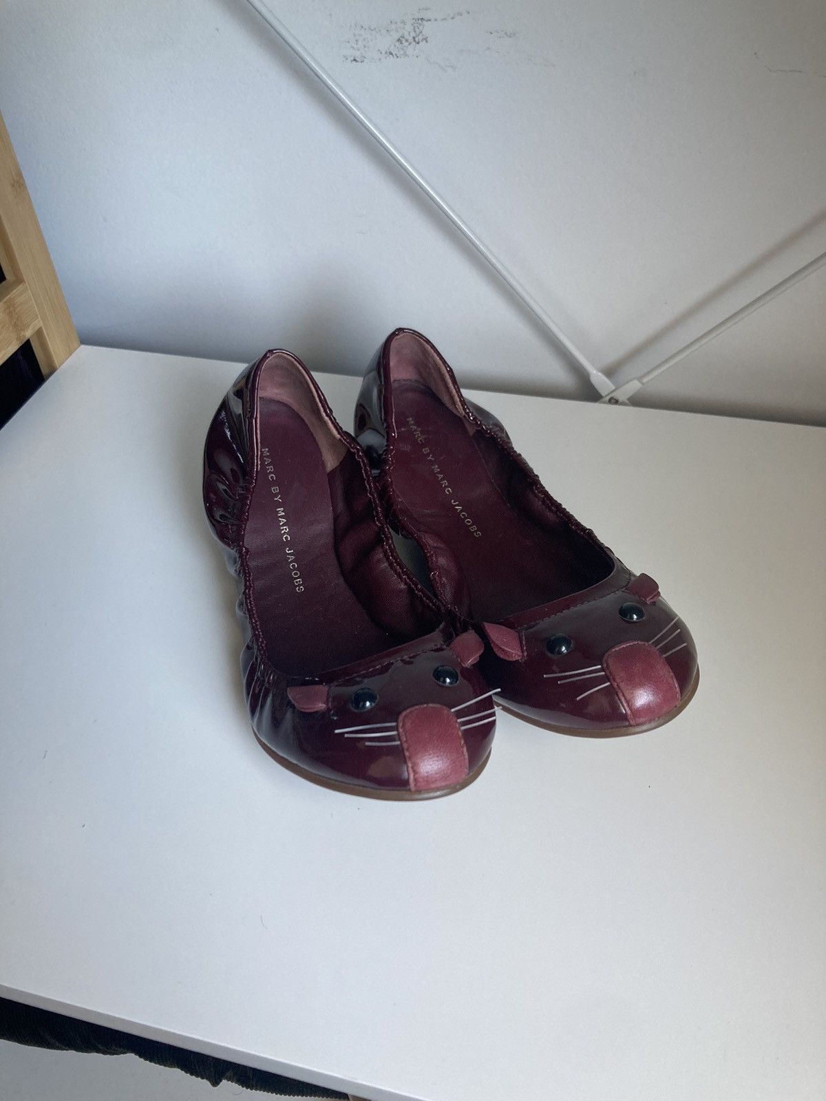 Maison Margiela tabi leather flats