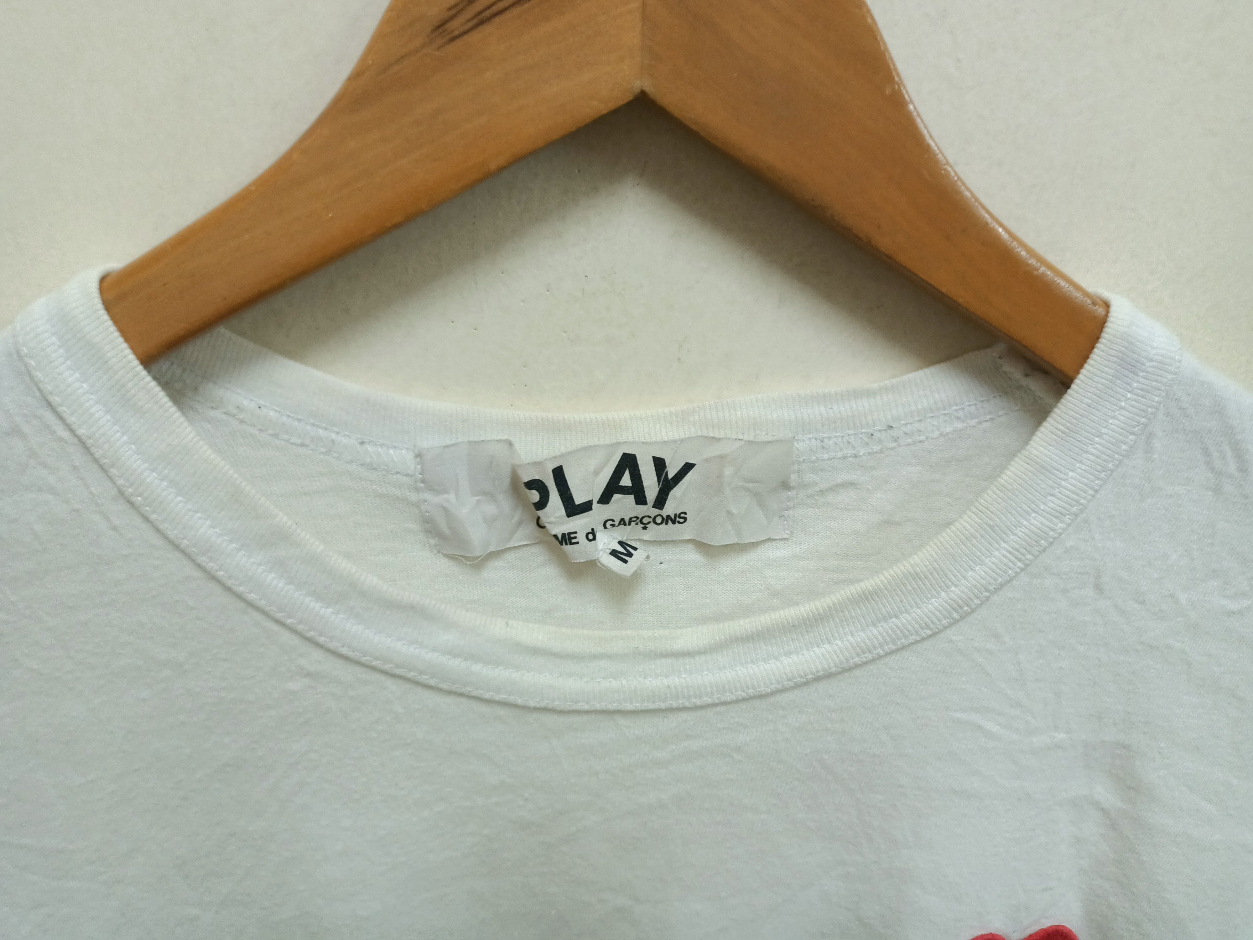 CDG by Comme des Garcons Comme des Garcons Play t-shirt Size US M / EU 48-50 / 2 - 5 Thumbnail