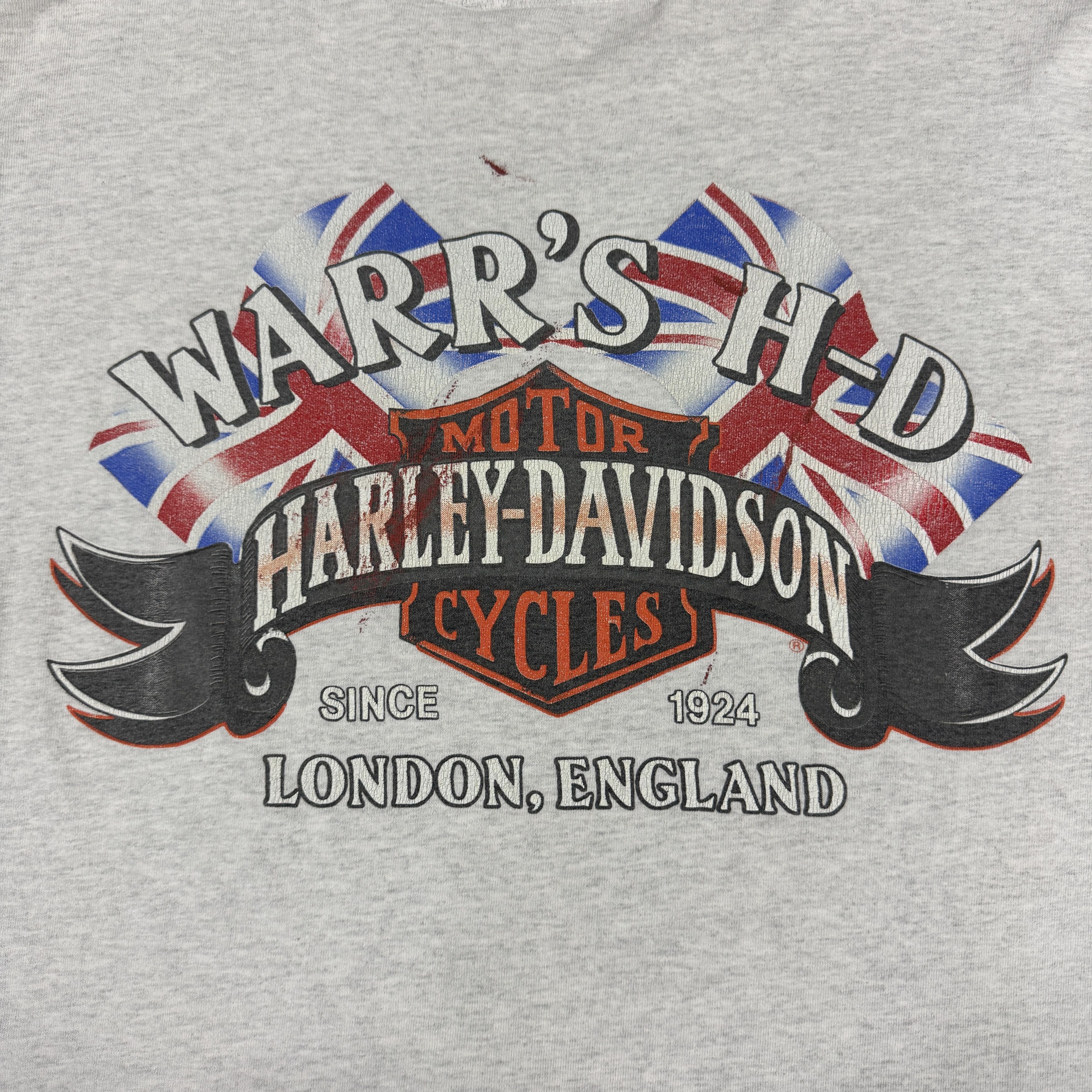 Harley Davidson Vintage 90s Harley Davidson Flame Longsleeve Size US XL / EU 56 / 4 - 8 Thumbnail