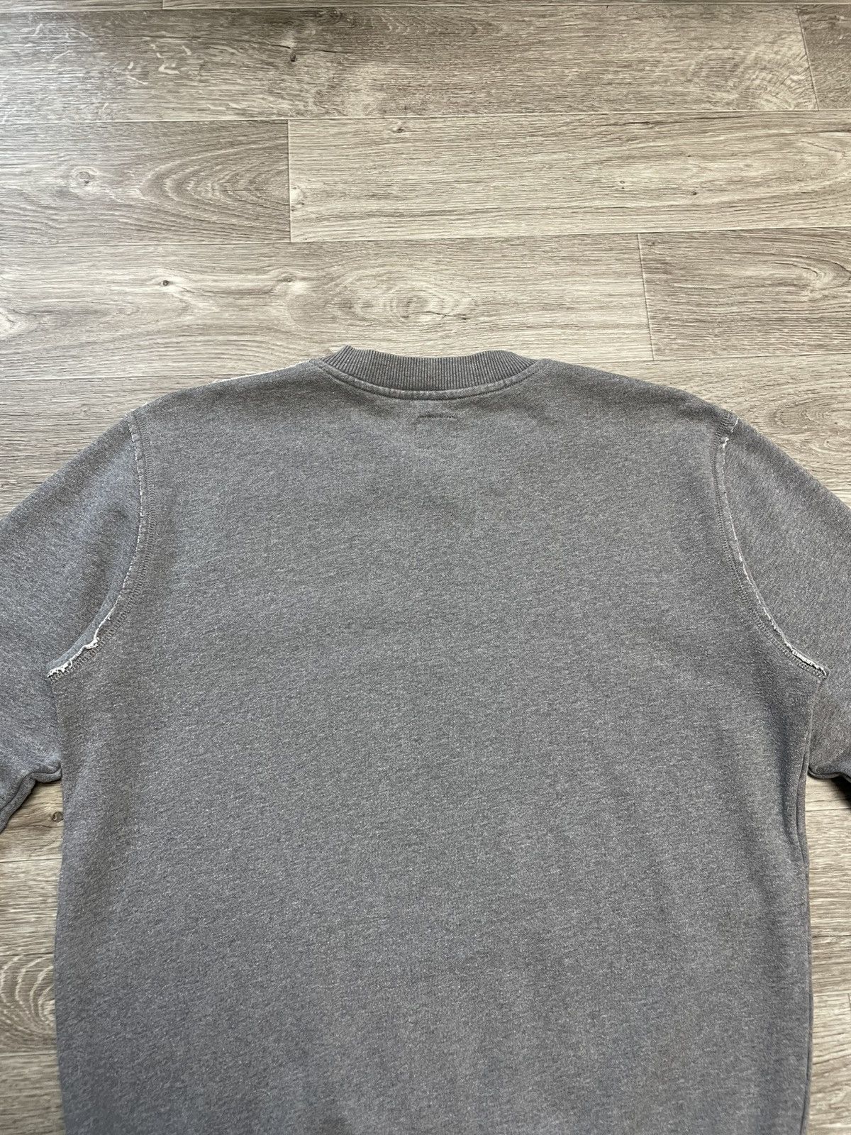 Alexander McQueen Alexander McQueen Big Logo Gray Sweatshirt Crewneck Size US M / EU 48-50 / 2 - 16 Thumbnail